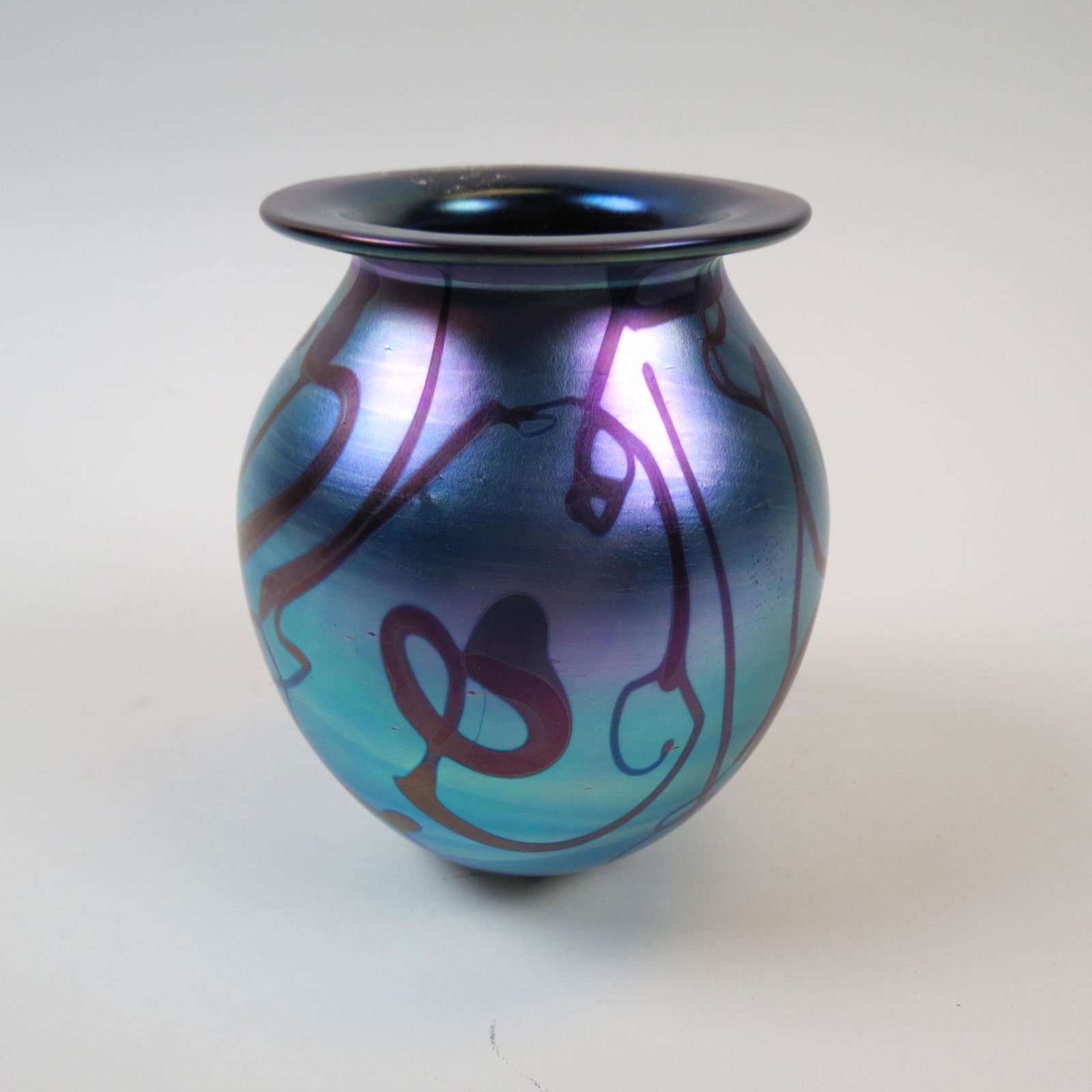 Robert Eickholt Studio Art Glass Vase, (1 of 5)