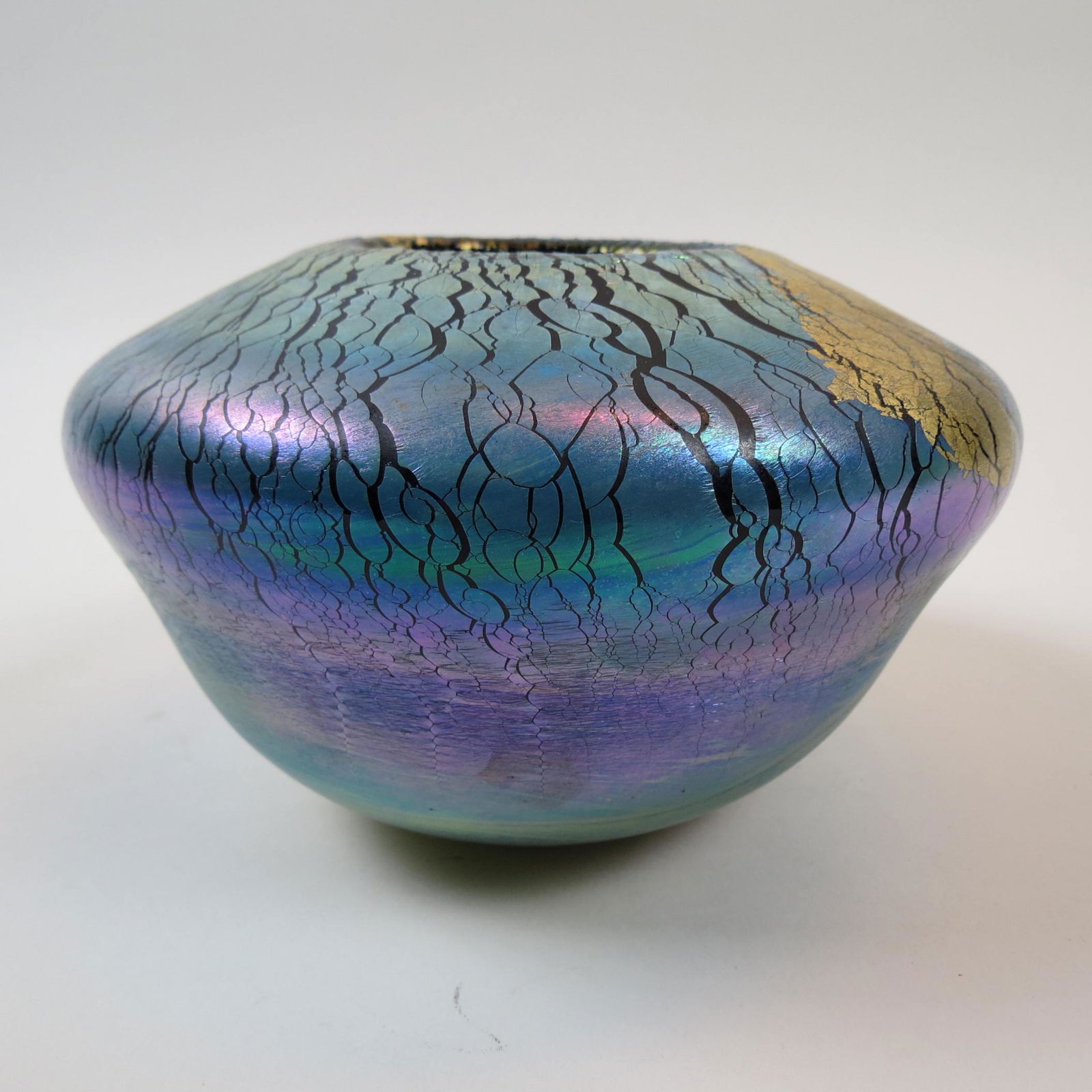 Robert Eickholt Studio Art Glass Vase, (1 of 6)