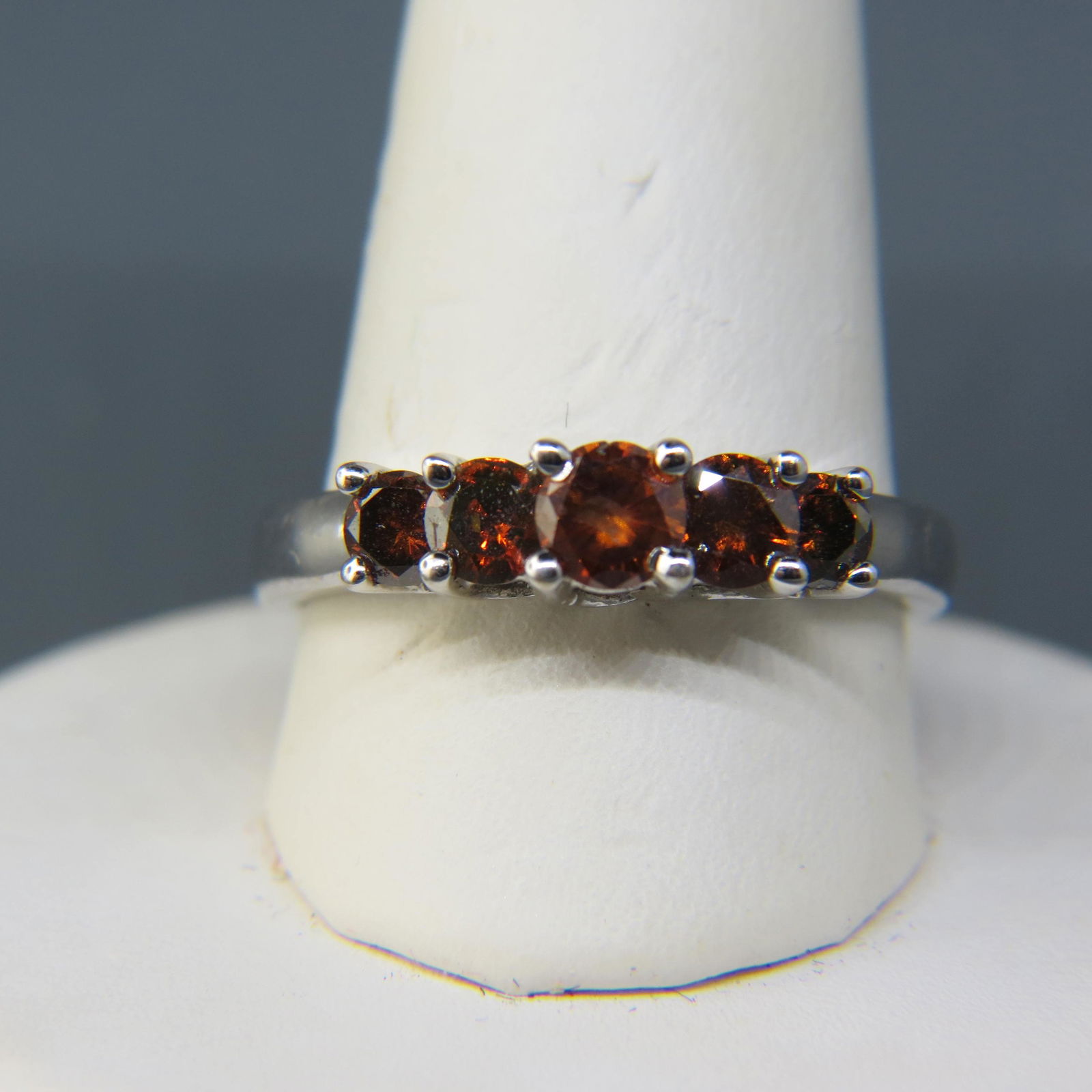 Fancy Orange-Brown Diamond Ring, (1 of 5)