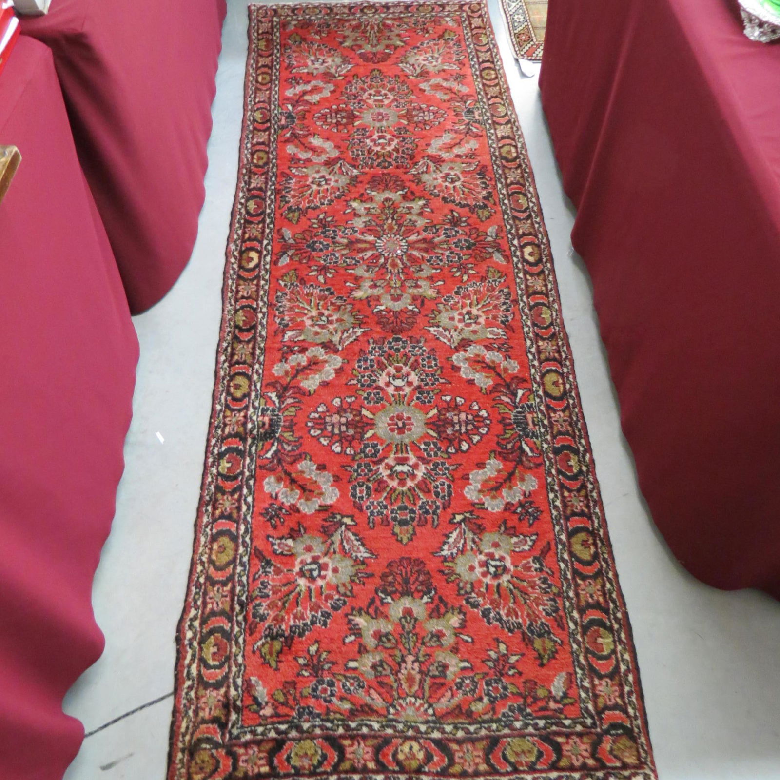 Sarouk Persian Handmade Runner, (1 of 5)