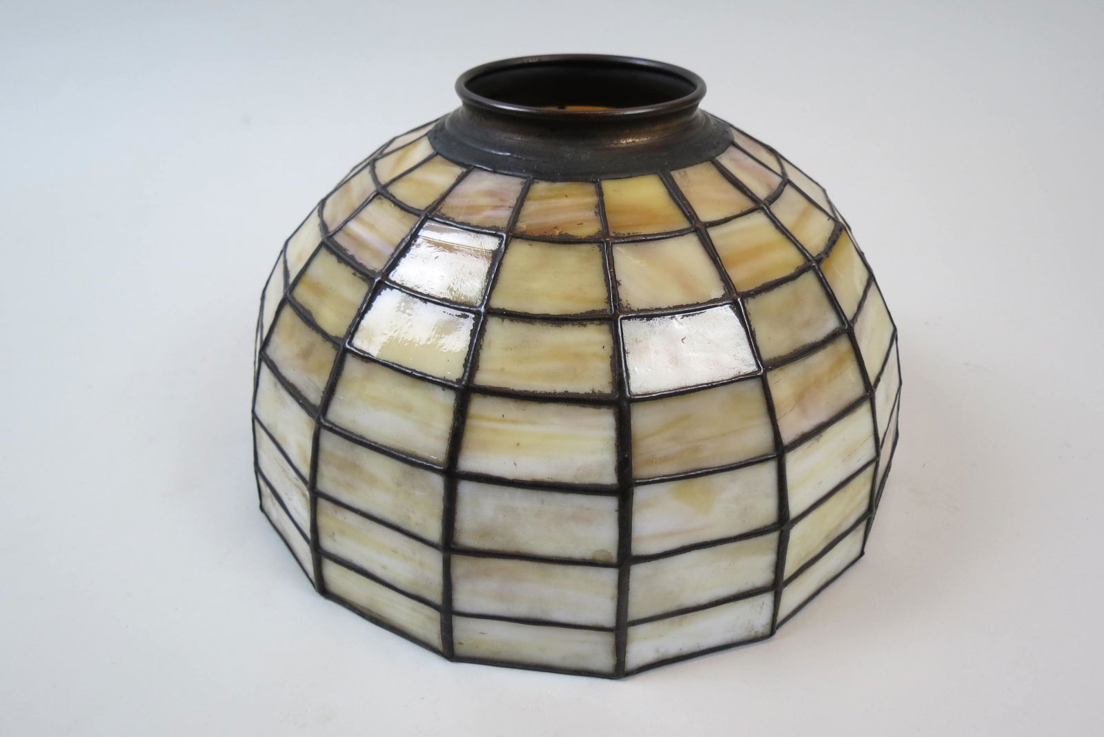 Handel Arts & Crafts Style Leaded Glass Shade, (1 of 6)