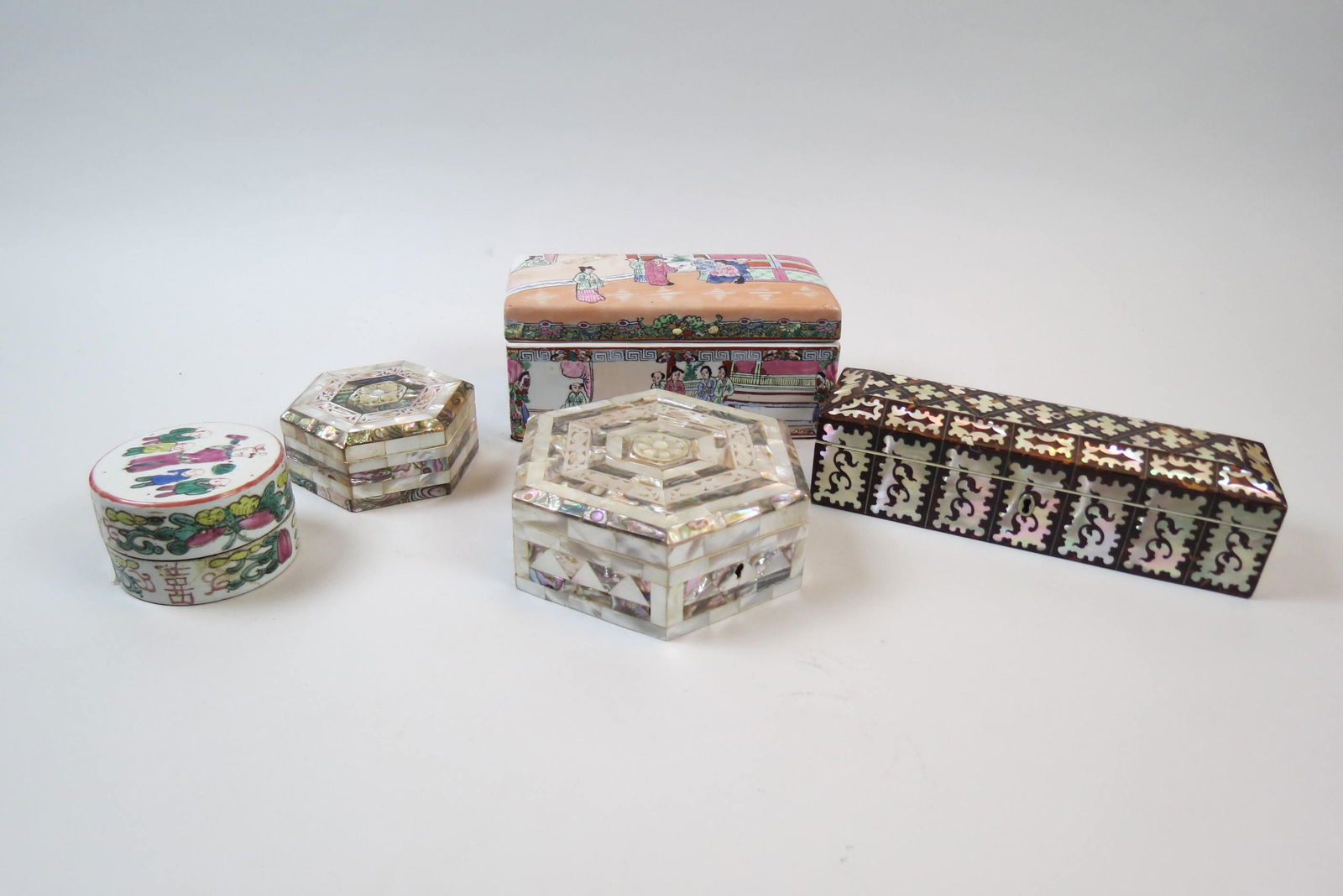 5 Asian Boxes, (1 of 11)