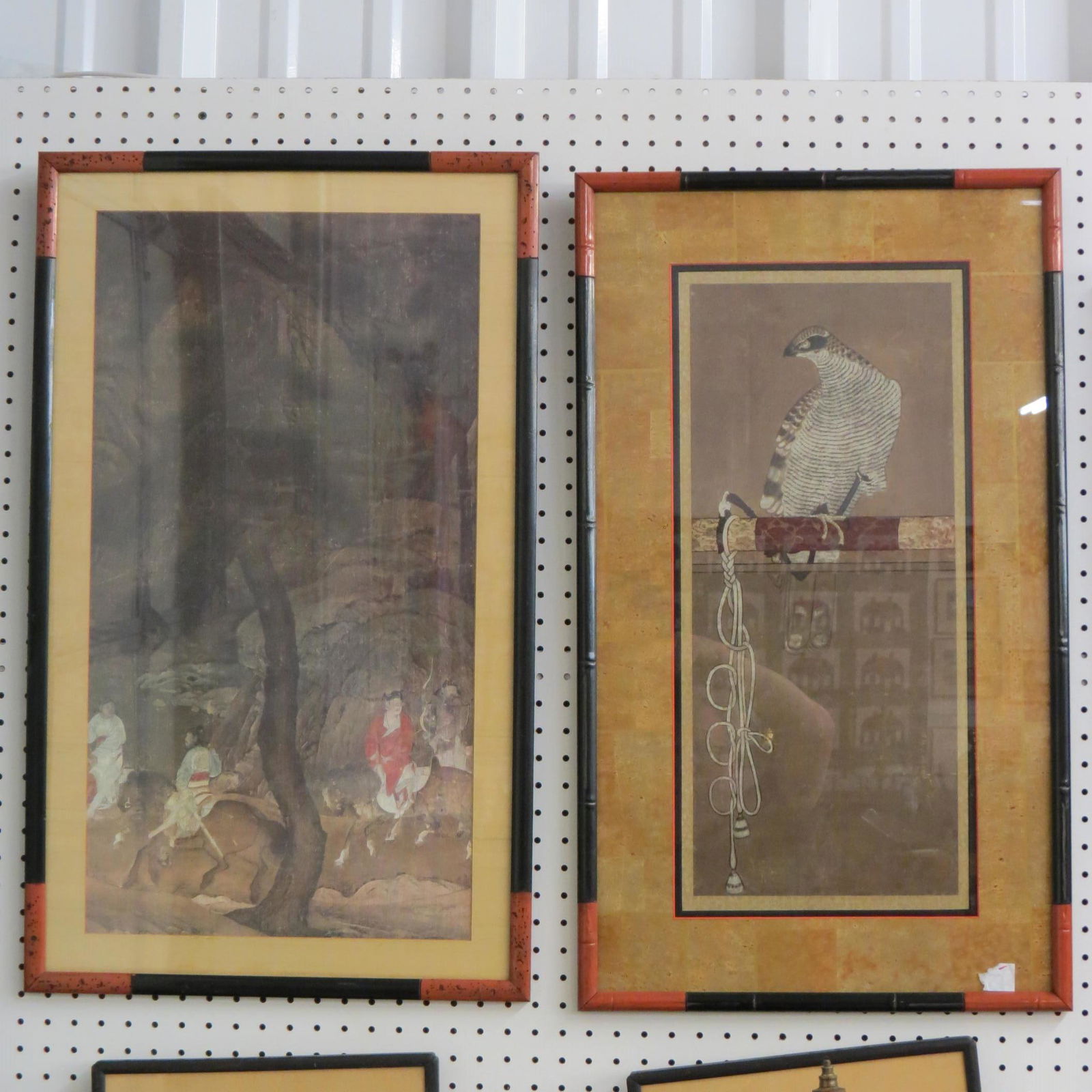 Pair of Decorative Chinese Prints, (1 of 9)