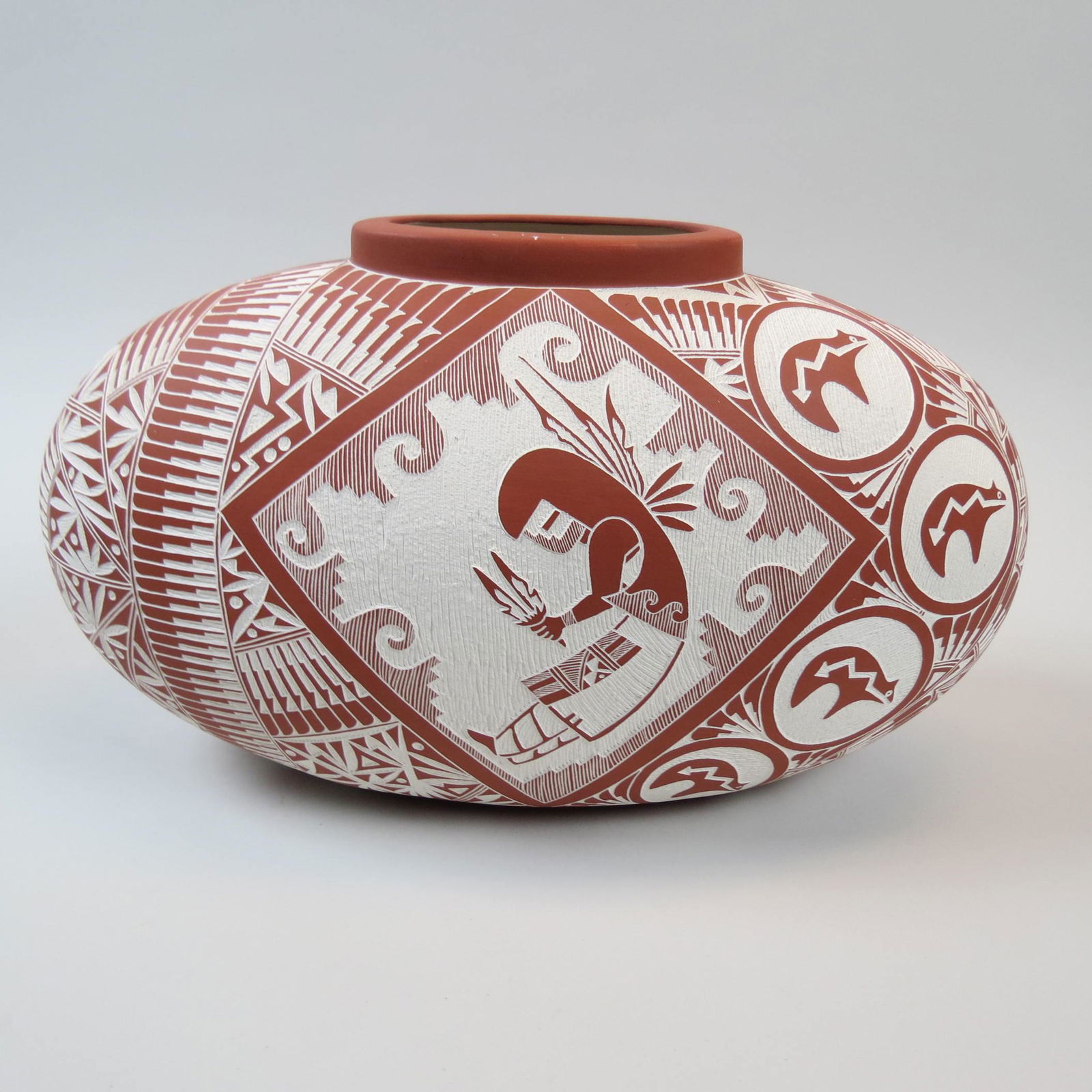 Ralph Aragon Pueblo Pottery Vase, (1 of 7)