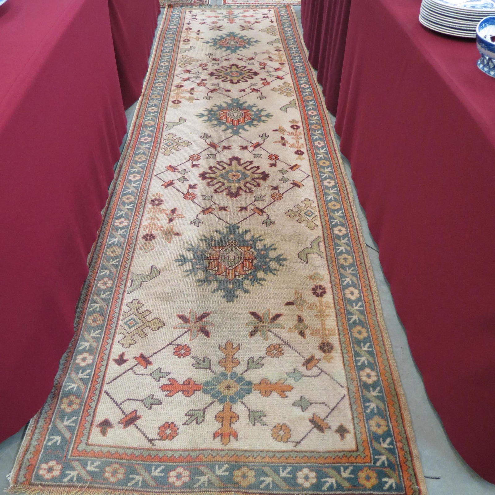 Oushak Turkish Handmade Runner, (1 of 5)