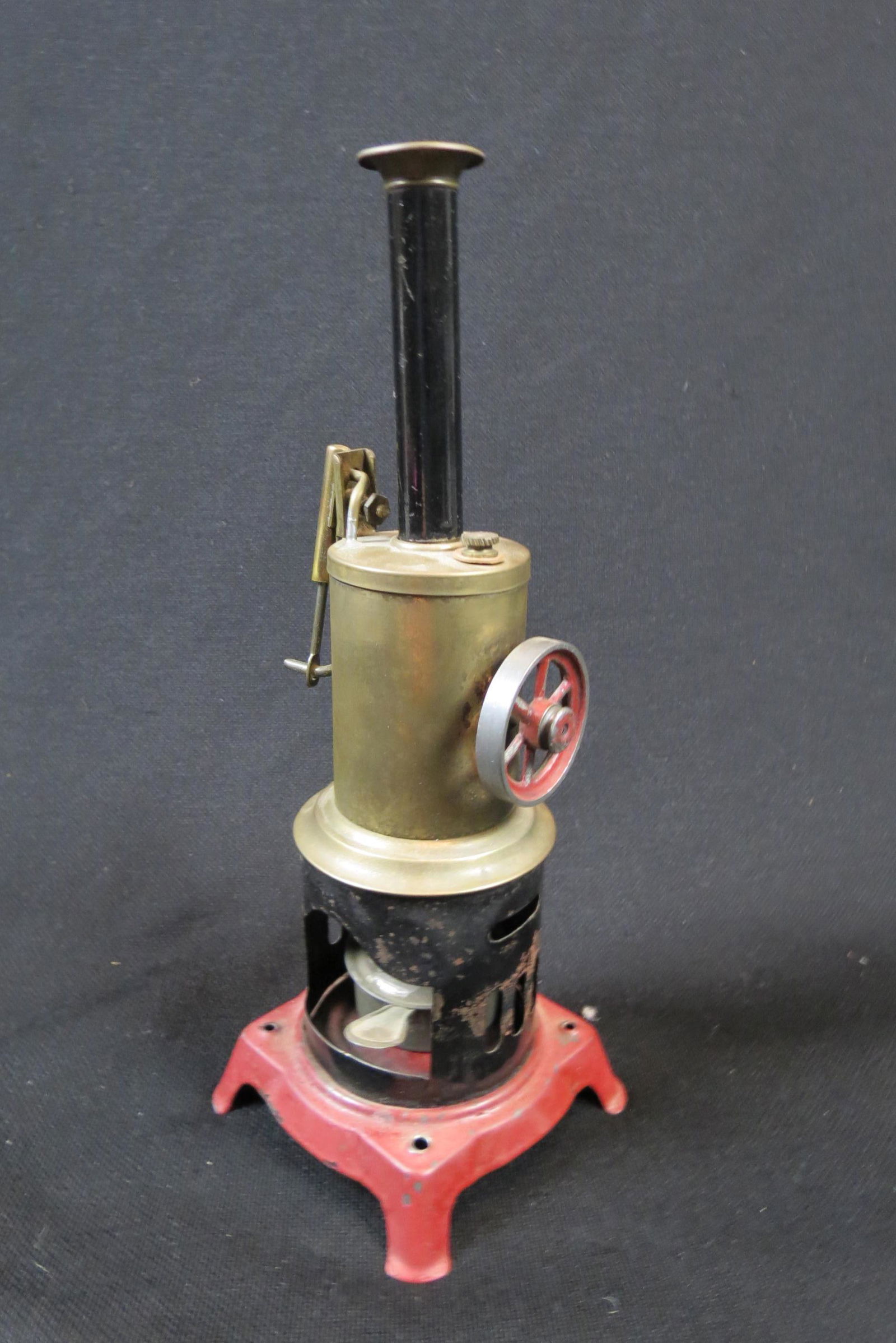 German Toy Steam Engine, (1 of 4)