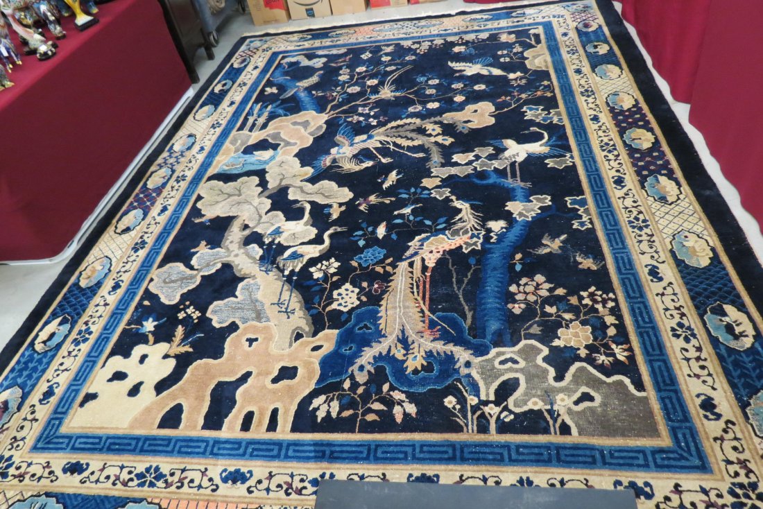 Chinese Peking Handmade Room Size Rug, Art Deco era, (1 of 14)