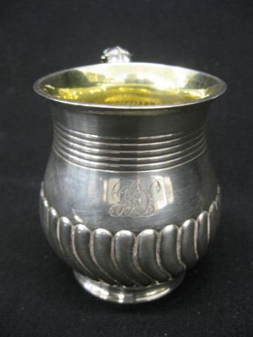 18th Century English Sterling Silver Mug, 1799: hallmarks of 1799, London, 3 1/2".