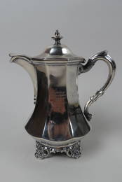 W. Carrington Coin Silver Pitcher, Charleston, SC