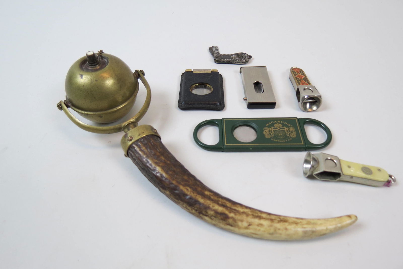 7 Cigar Lighter & Cutters, (1 of 6)