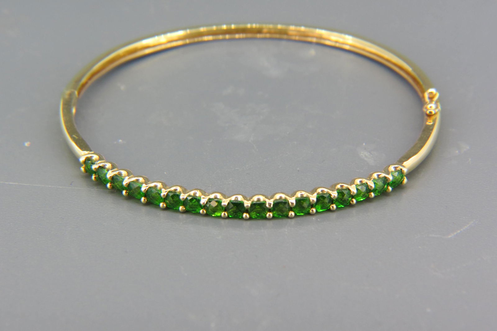 Tsavorite Garnet 14K Gold Bracelet, (1 of 5)