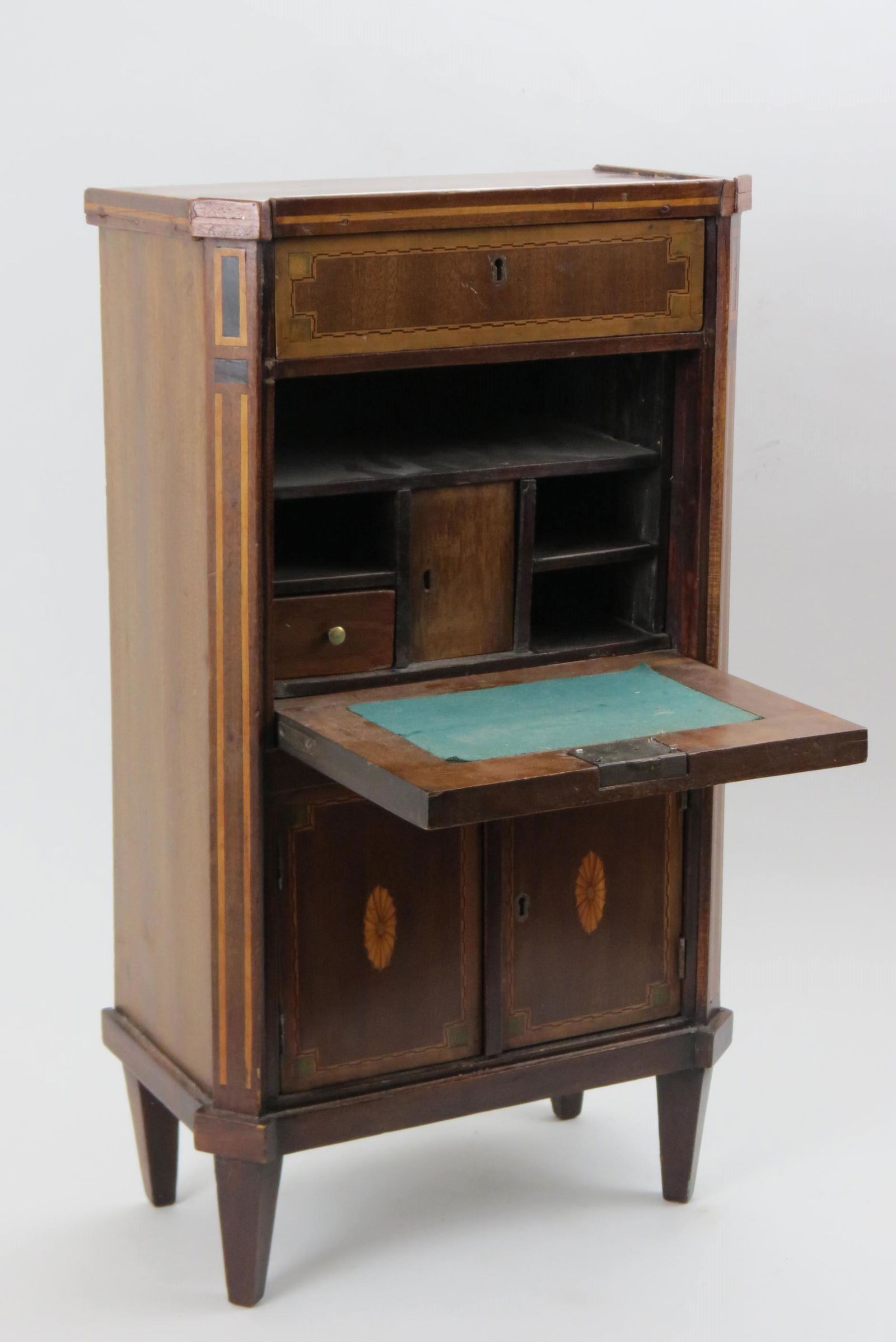Antique Doll Size or Salesman's Sample Cabinet, (1 of 6)
