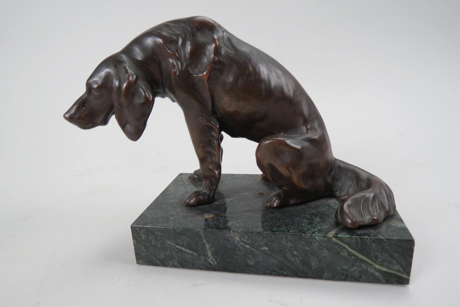Bronze Figurine of a Hound Dog, (1 of 7)