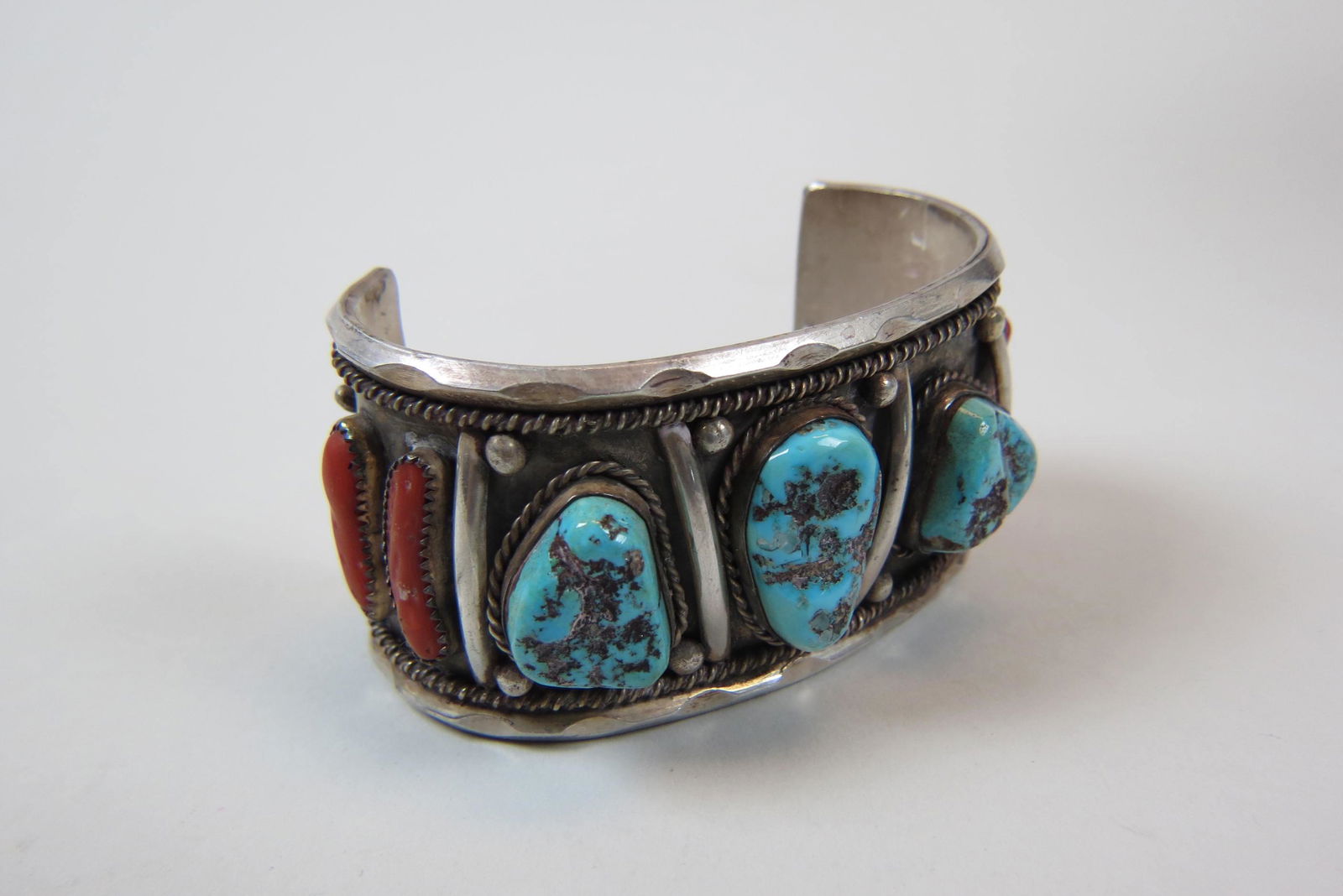 William B. Holmes Navajo Turquoise Bracelet, (1 of 6)