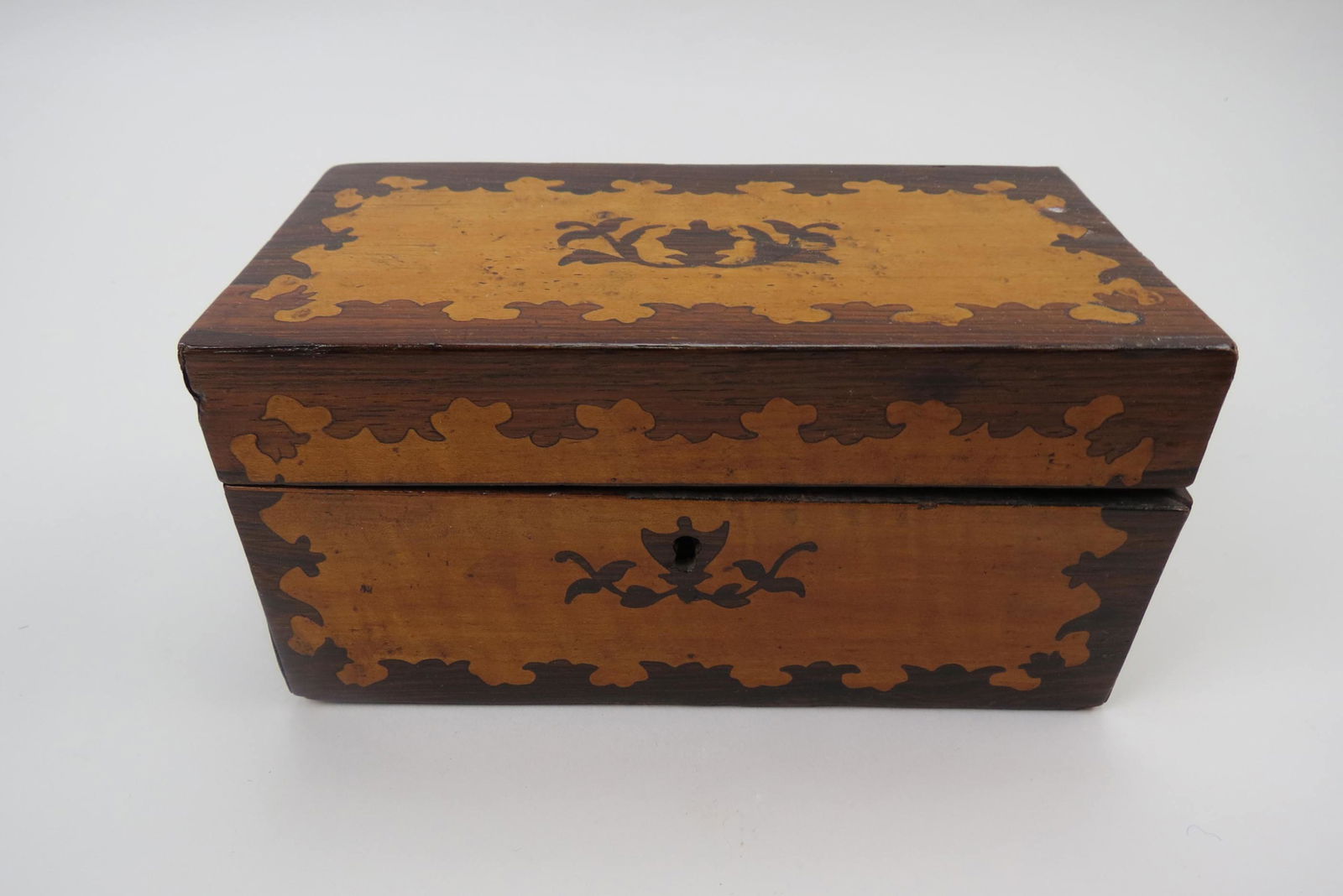 Mahogany & Birdseye Maple Box, (1 of 6)