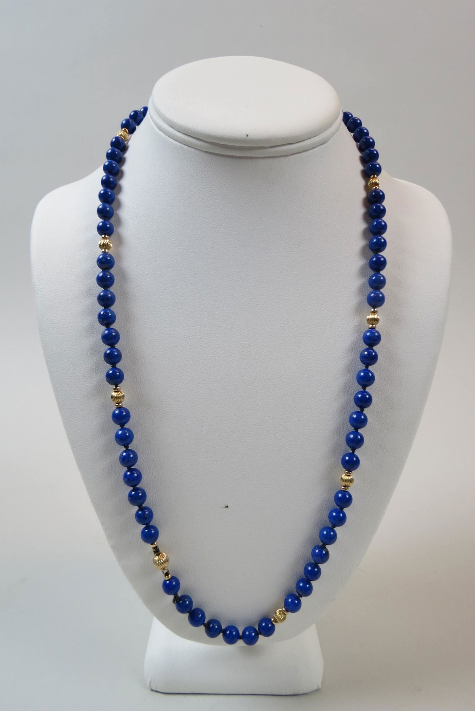 Lapis & 14K Gold Necklace, (1 of 6)