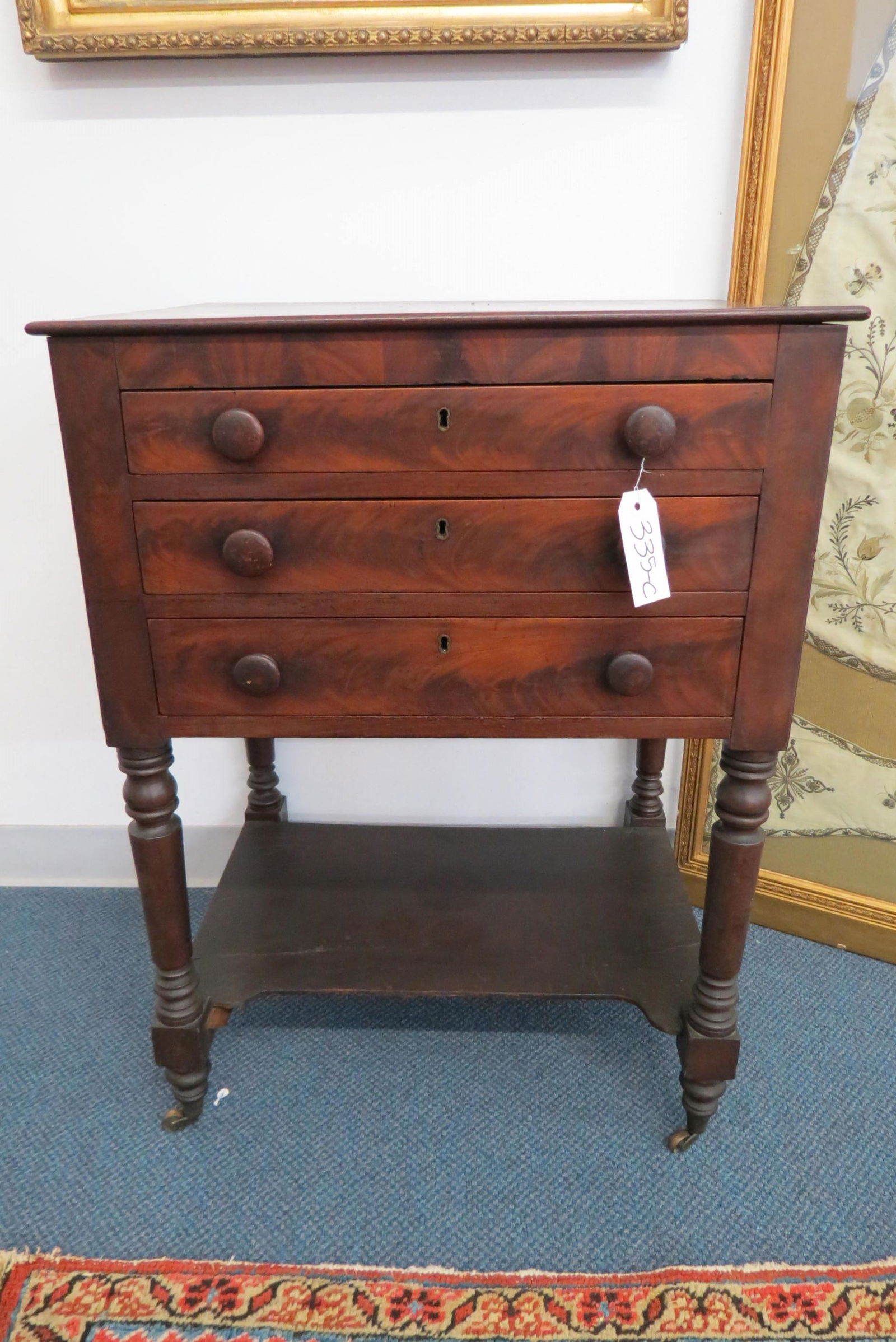 19th Century Sewing Cabinet, (1 of 4)
