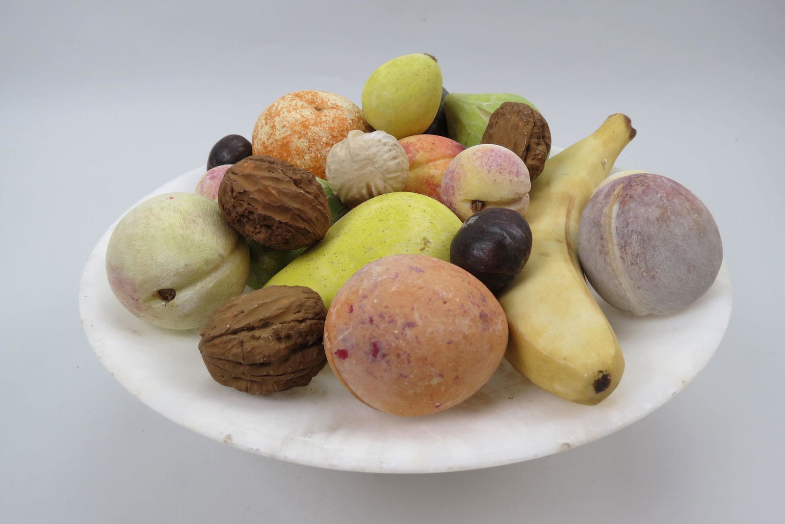 Collection of Carved Stone Fruit, (1 of 5)