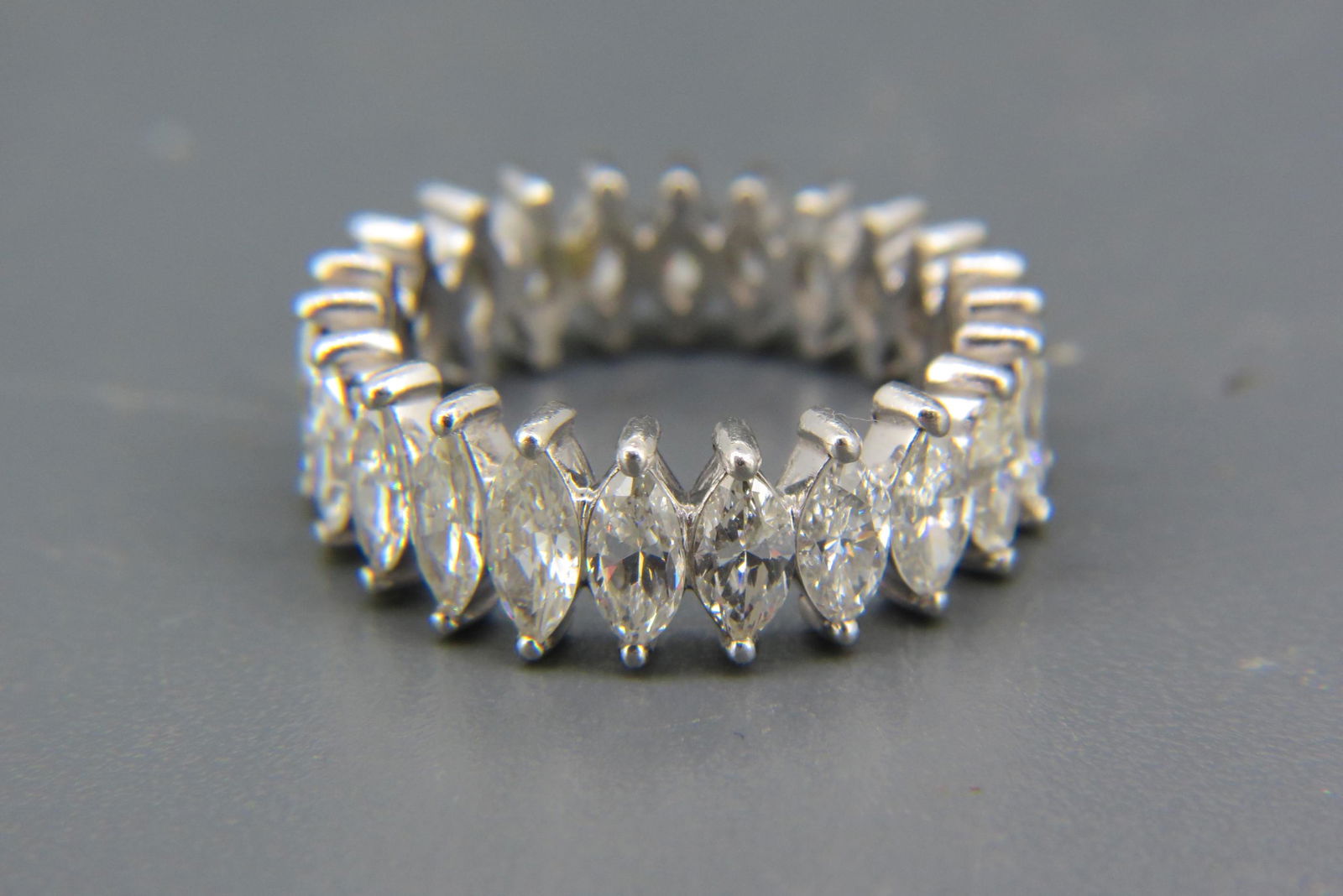 Platinum Diamond Eternity Band, 5.60 carats, (1 of 6)