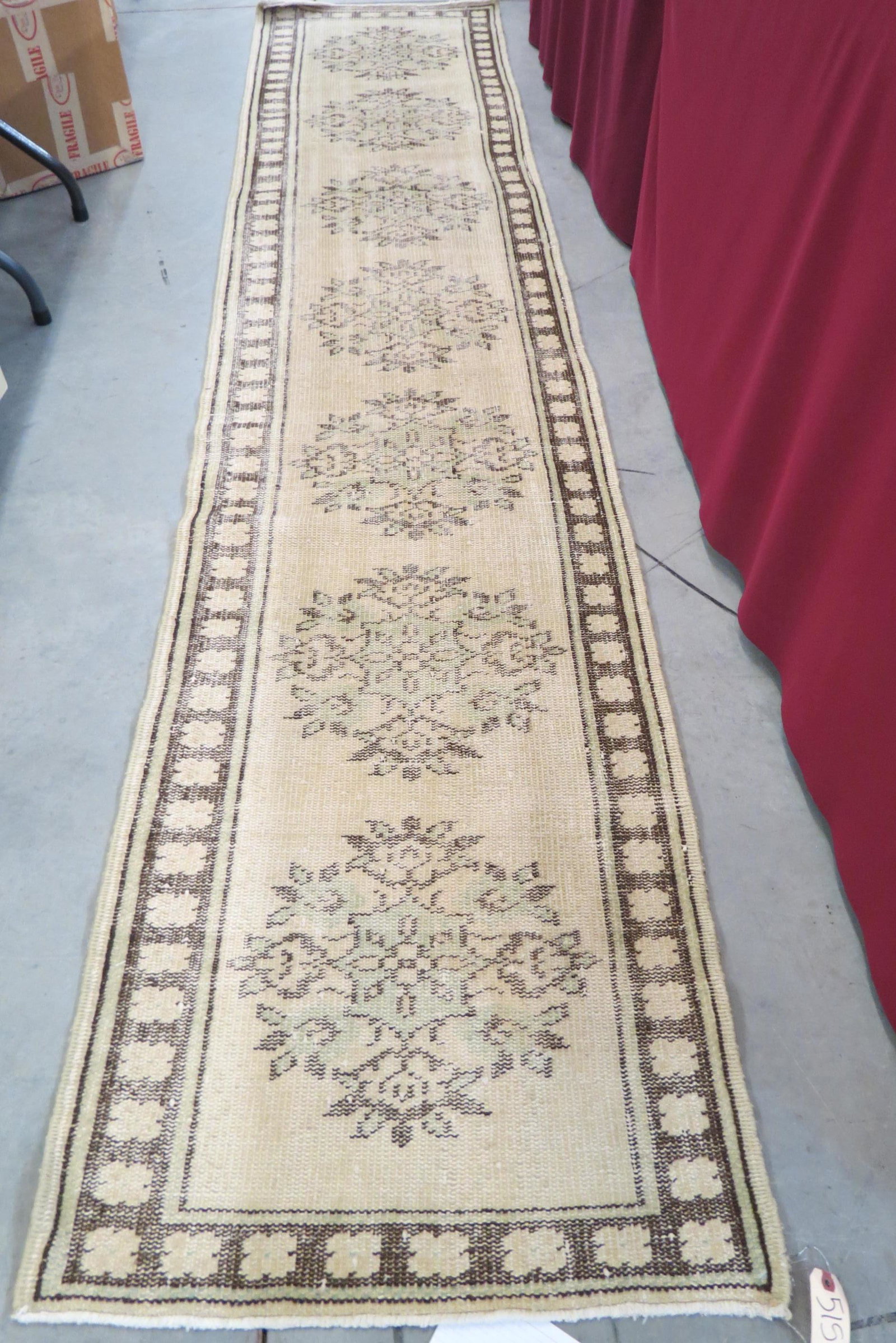Oushak Turkish Handmade Runner, (1 of 4)