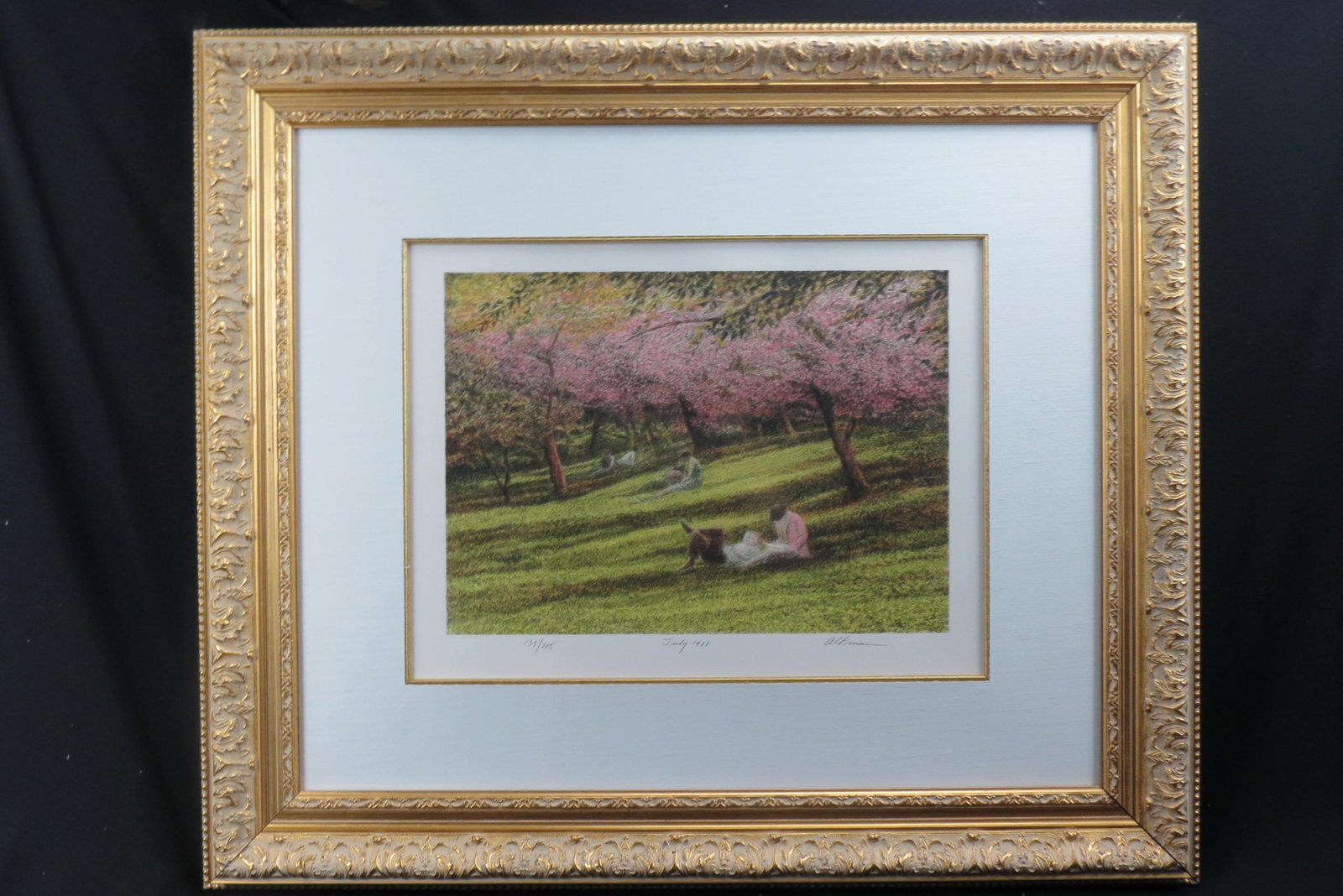 Harold Altman, lithograph, landscape, (1 of 5)