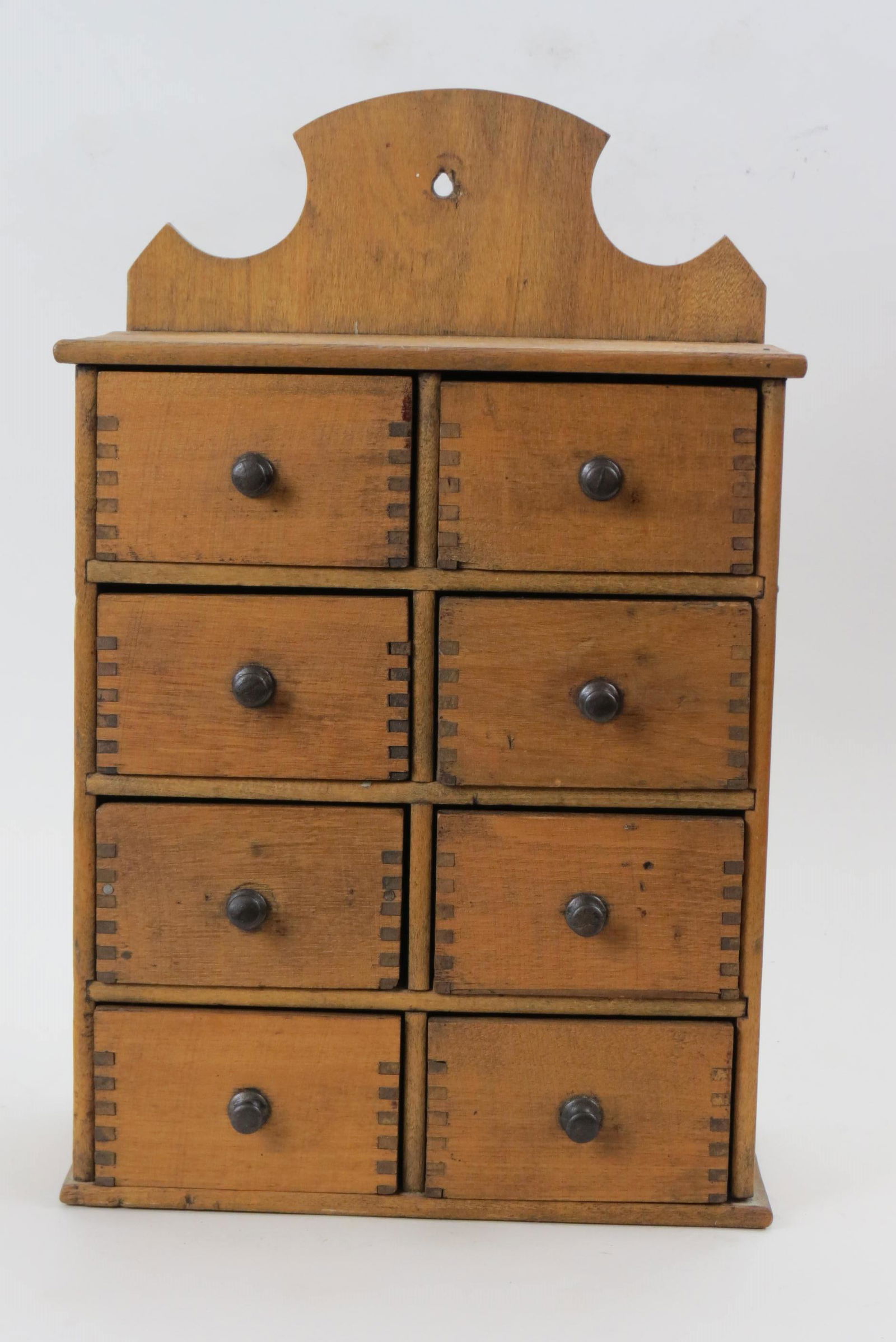 Antique Wooden Spice Cabinet, (1 of 8)