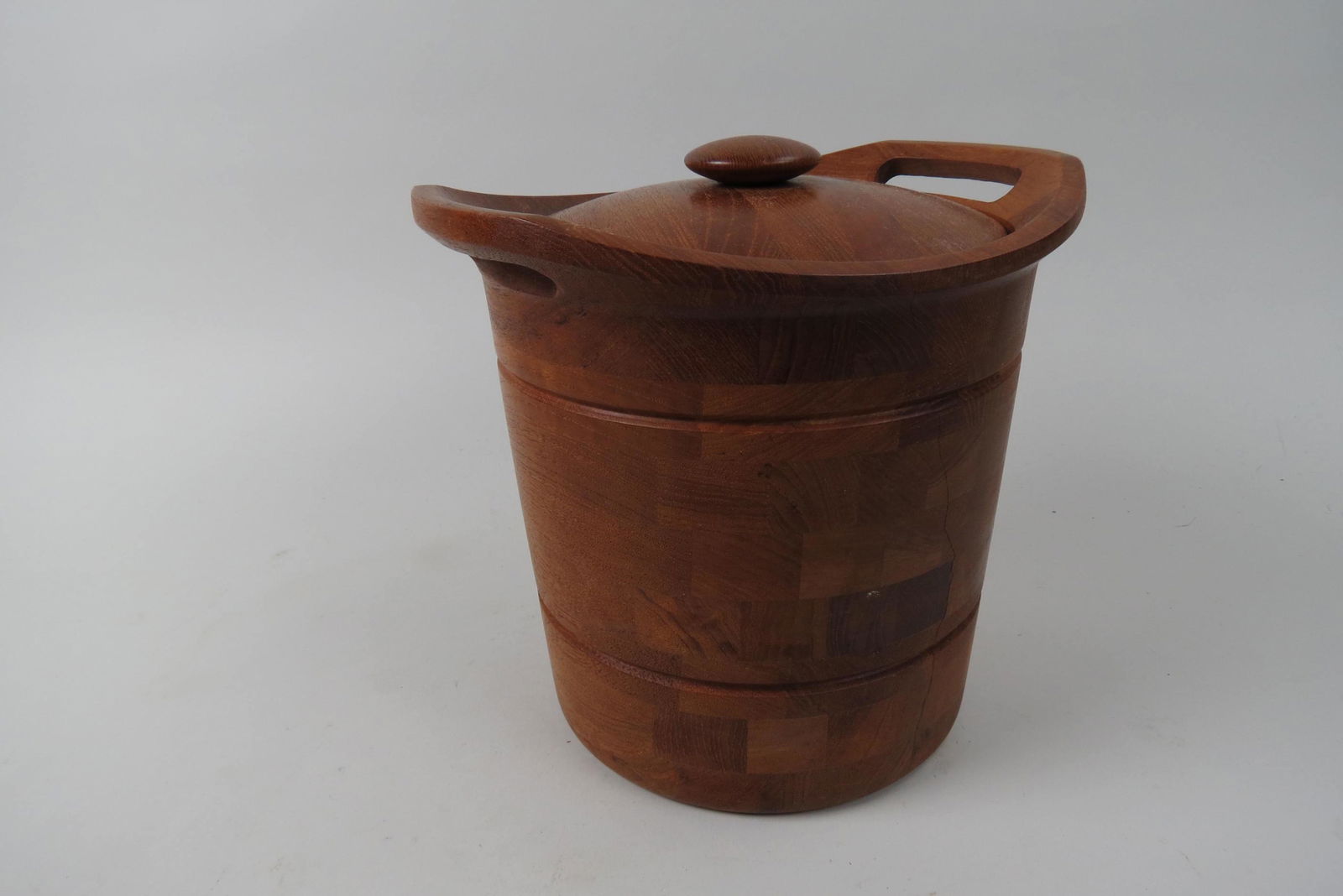Danish Teak Ice Bucket, (1 of 5)