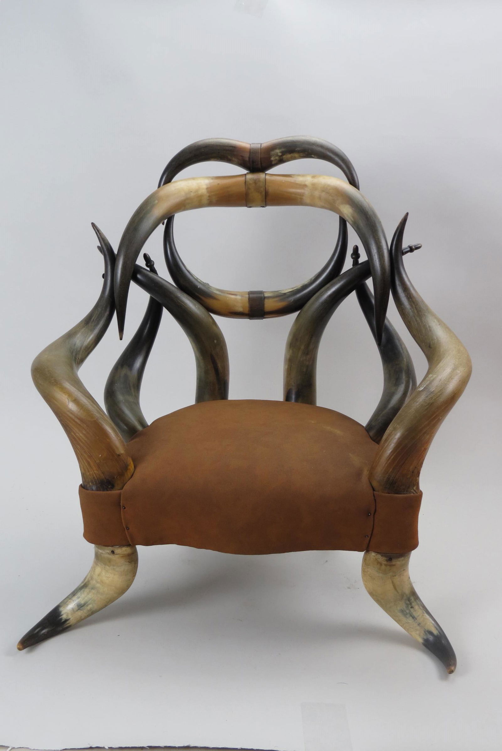 Antique Child's Horn Chair, (1 of 8)