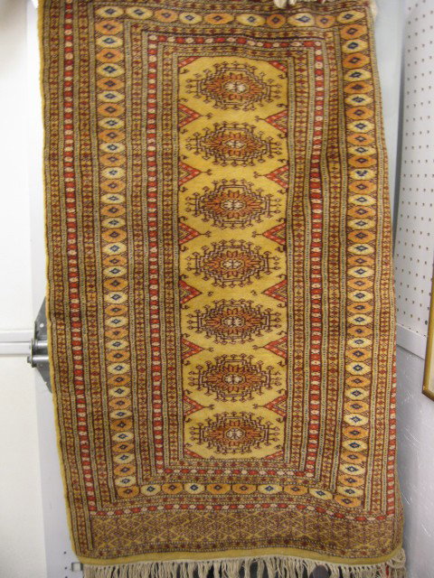 Boktaiera Persian Handmade Mat, geometrics, brown: geometrics, browns & reds, 2' x 3'4".