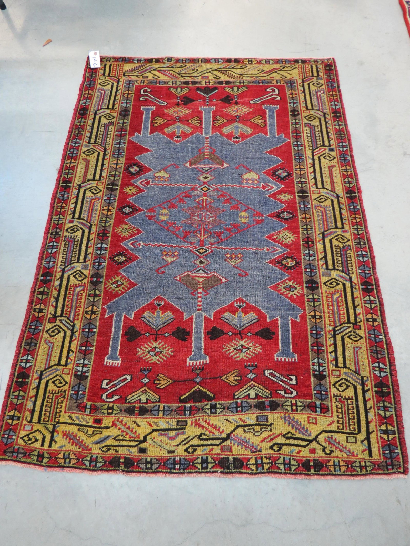 Oushak Turkish Handmade Rug, (1 of 5)