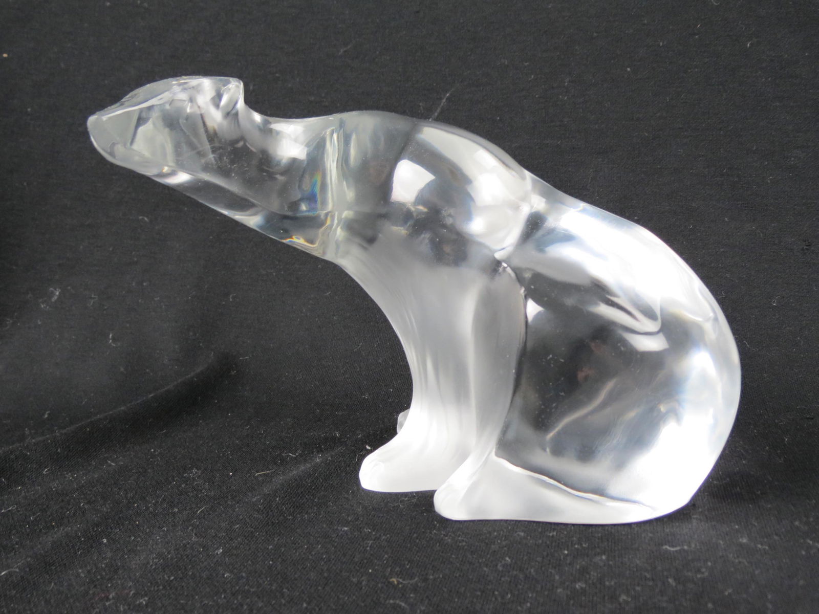 Lalique Crystal Figurine of a Polar Bear, (1 of 7)