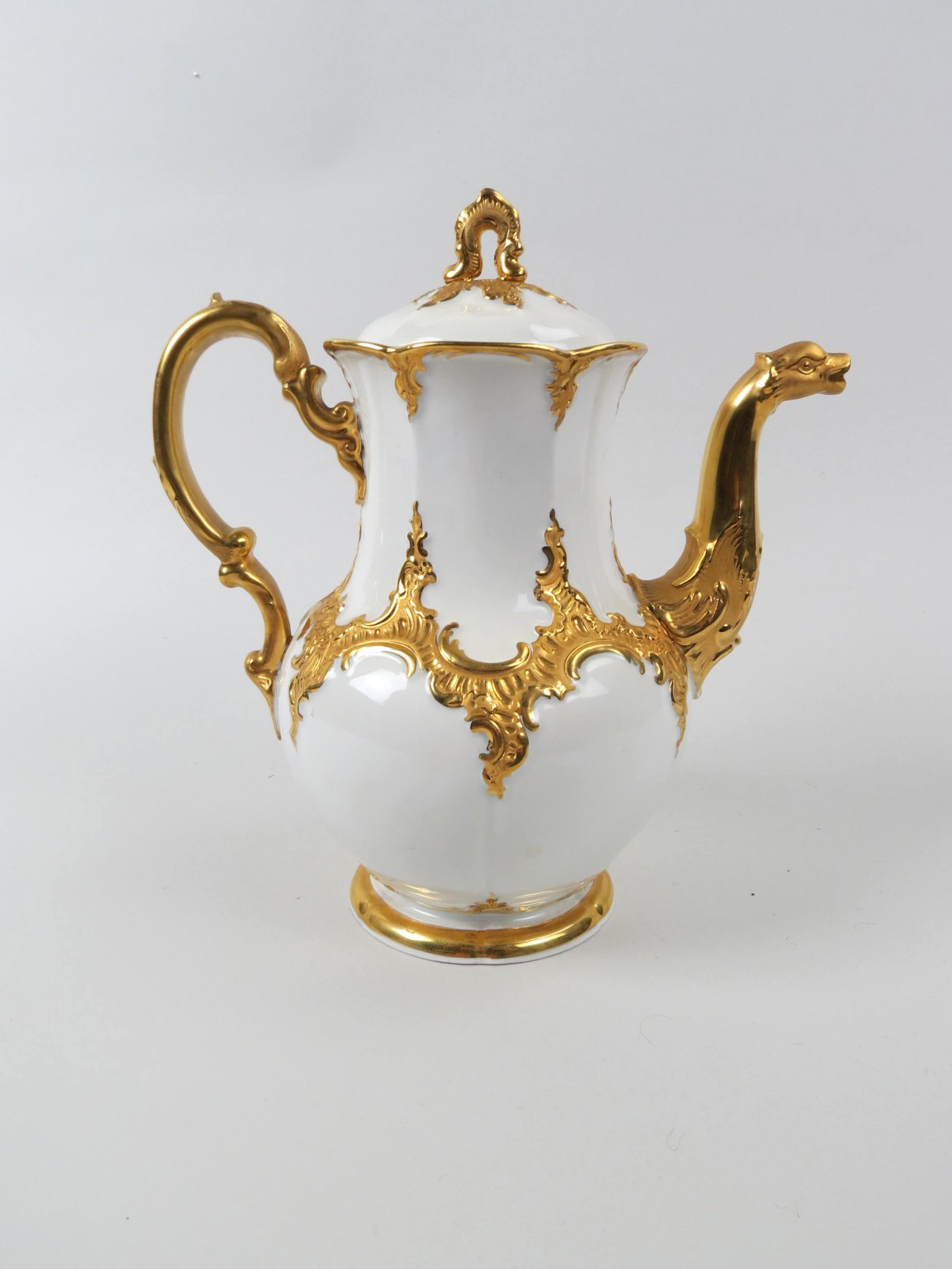 Meissen Porcelain Coffee Pot, (1 of 9)