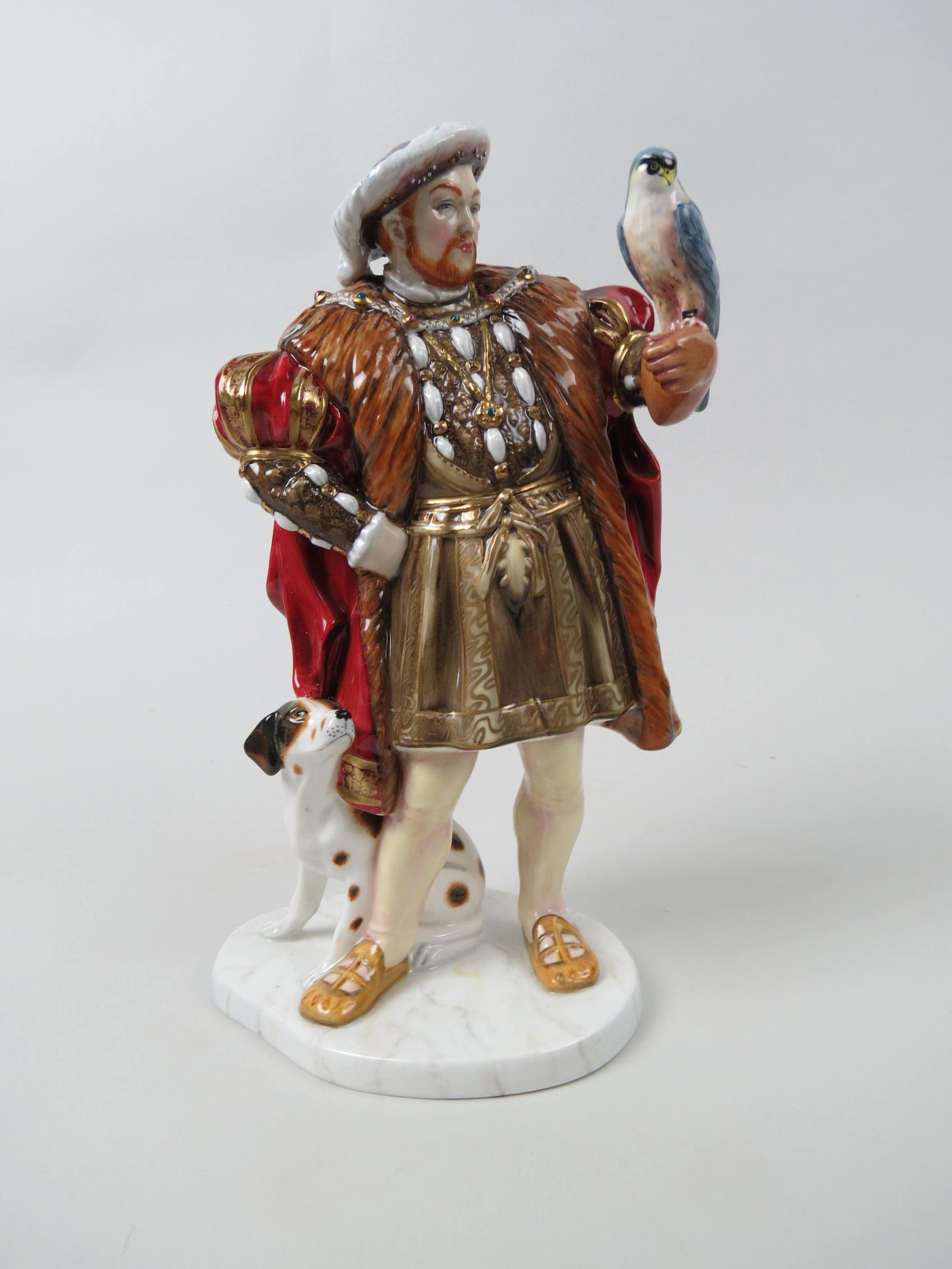 Royal Doulton Figurine "Henry VIII",: HN3350, #661 of 1991, by Pauline Parsons, 9 3/4", with box, excellent.