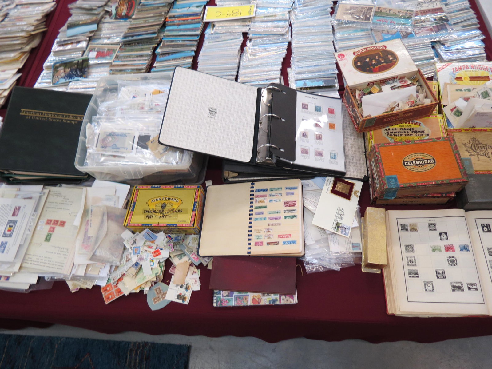 Estate Lot of Stamps, includes albums, (1 of 10)