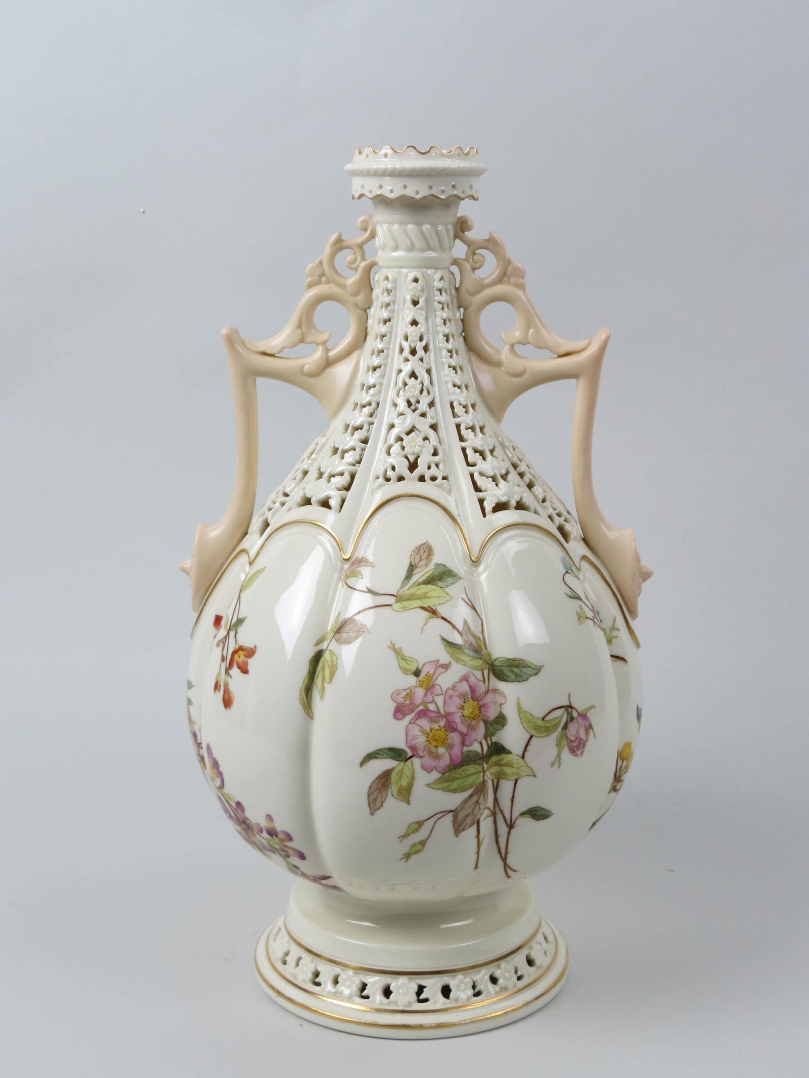 Royal Worcester Porcelain Vase, (1 of 10)