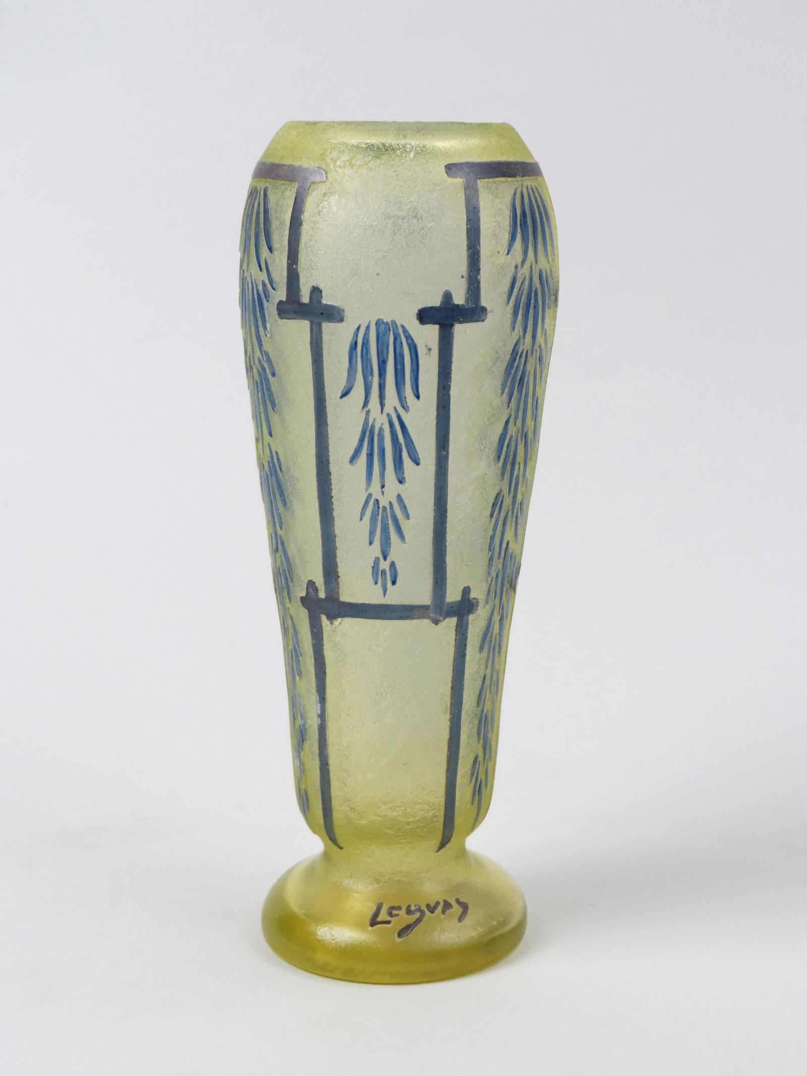 Legras Cameo Art Glass Vase, Art Deco, (1 of 5)