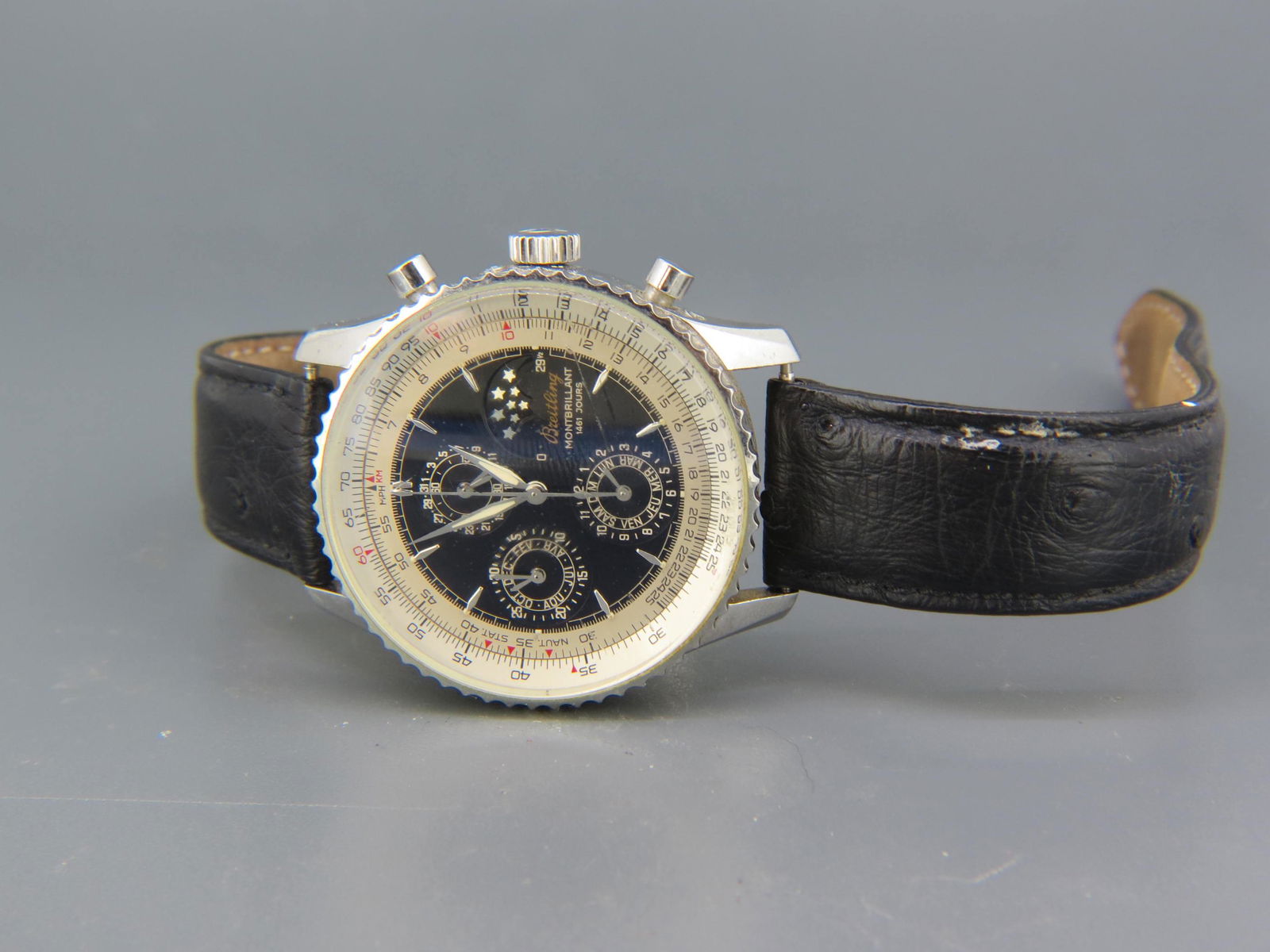 Men's Breitling "Montbrilliant" Wristwatch, (1 of 4)