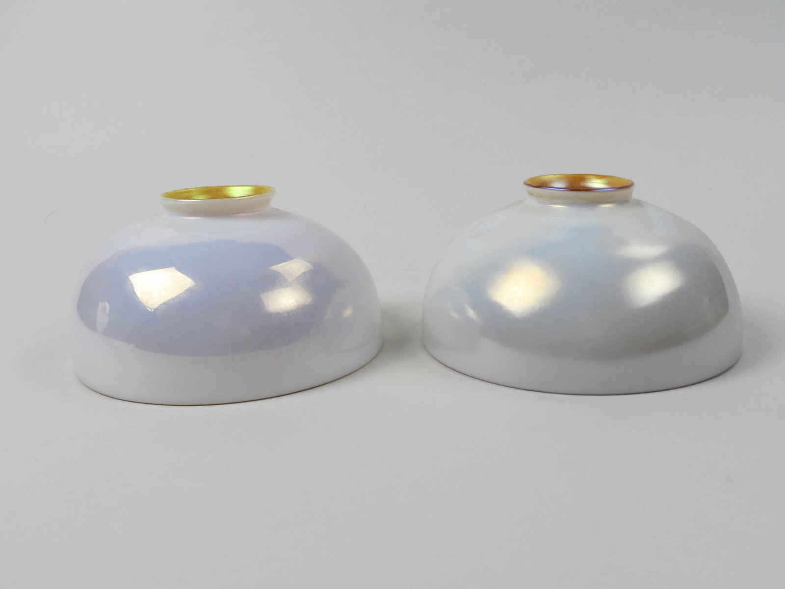 Pair of Art Glass Shades, (1 of 4)