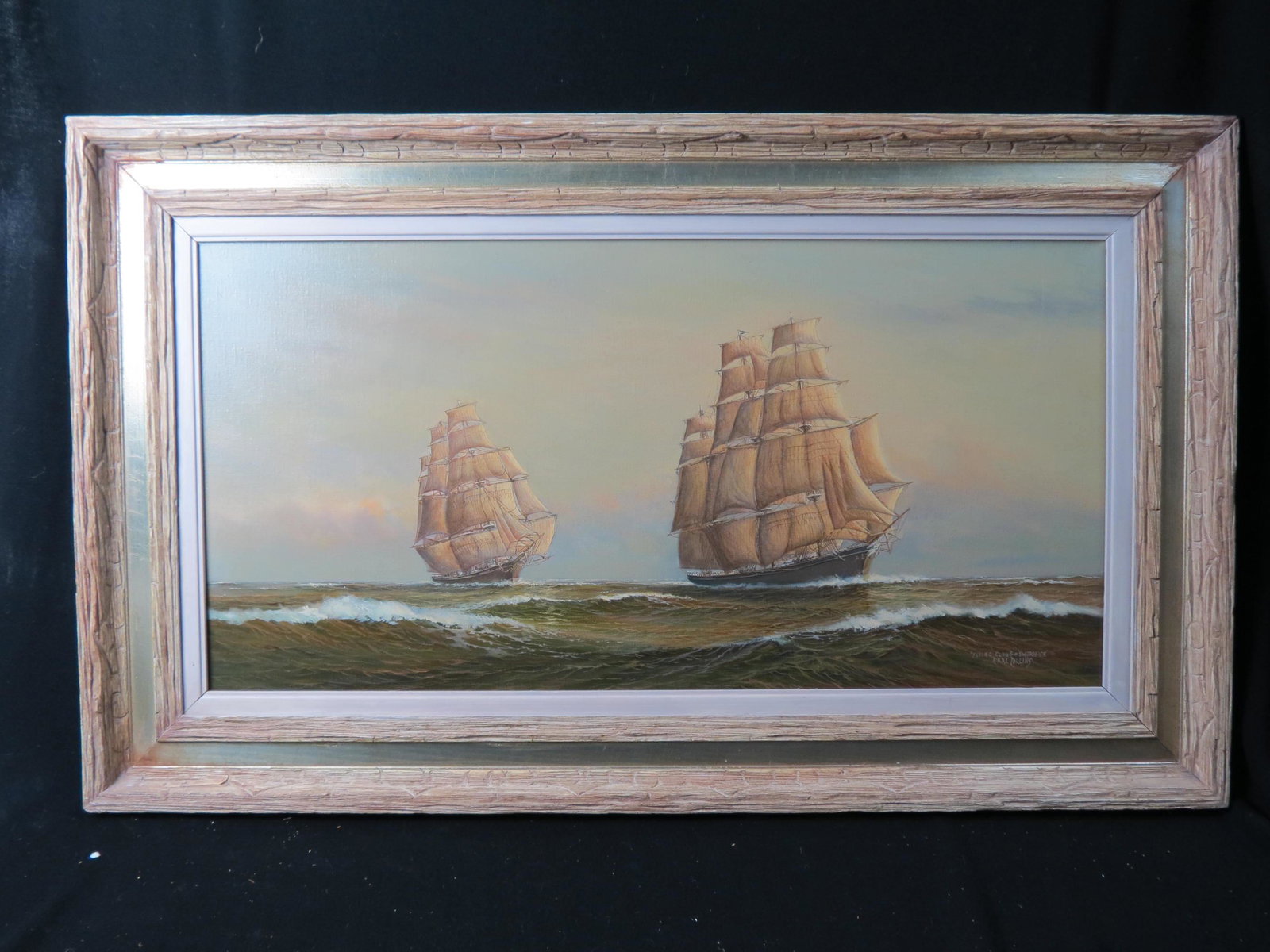 Earl Edward Collins, oil, Flying Cloud & Swordfish, (1 of 6)