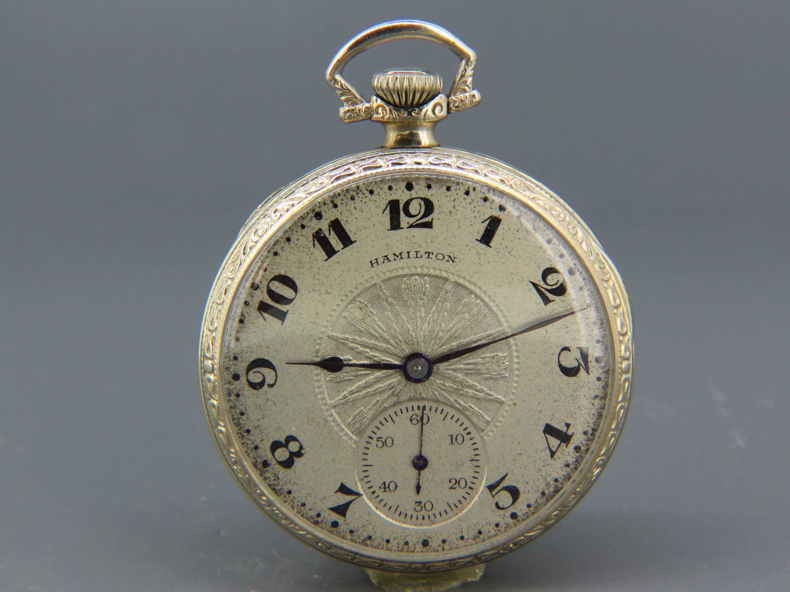 Hamilton Pocket Watch, Model 912, (1 of 10)