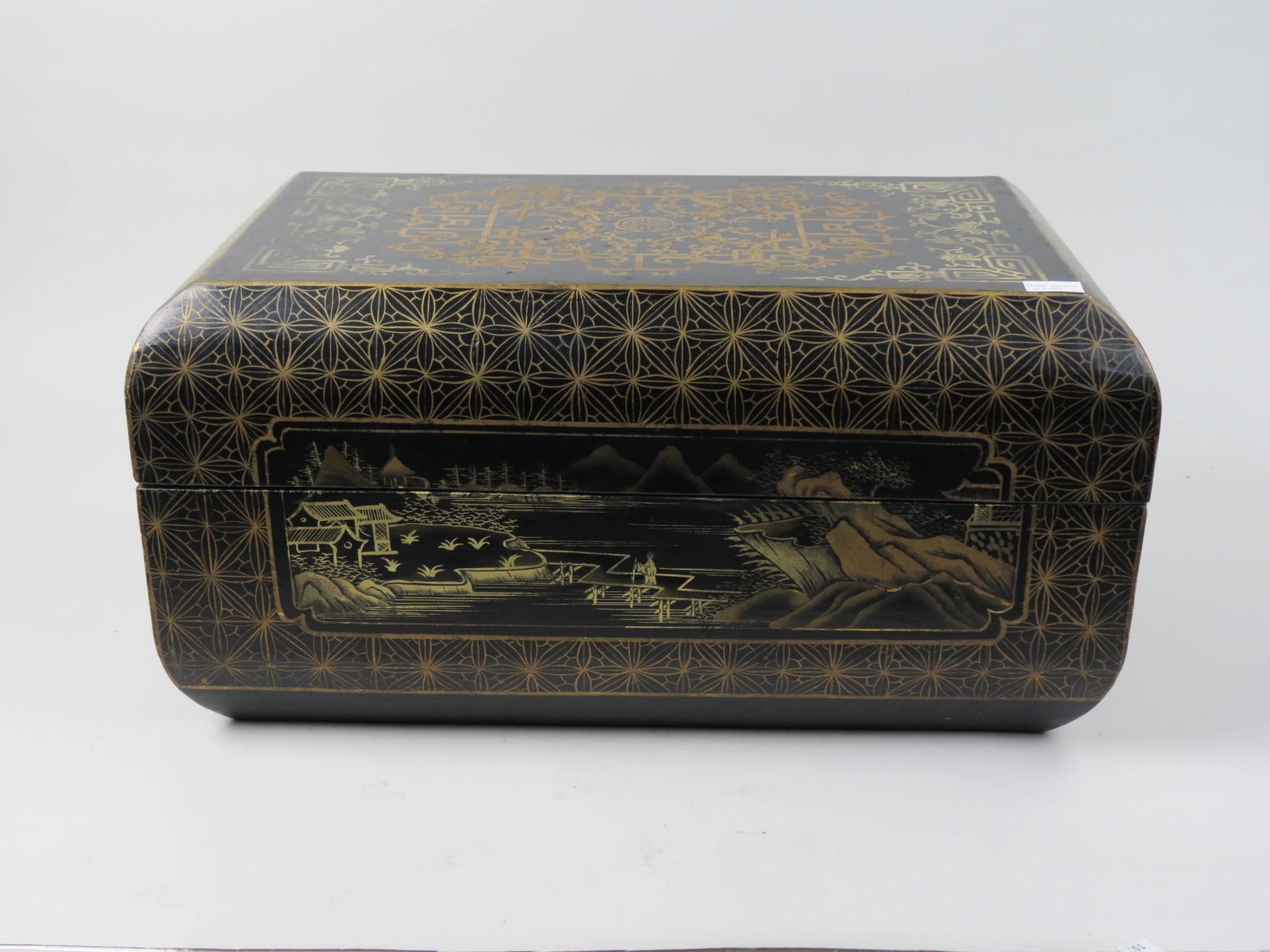 Japanese Lacquerware Box, (1 of 5)