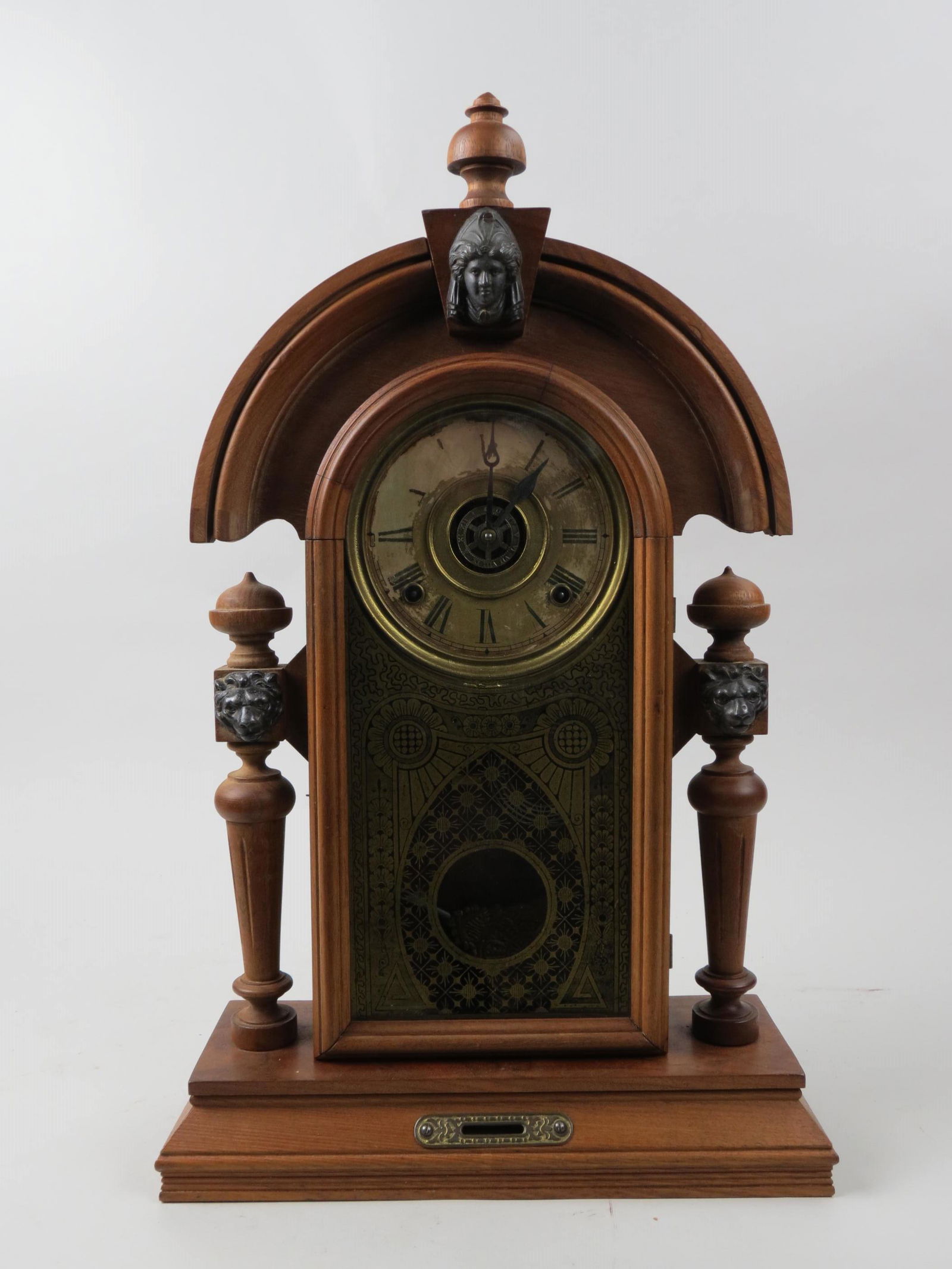 Victorian Mantle Clock "Jenny Lind" model, (1 of 6)