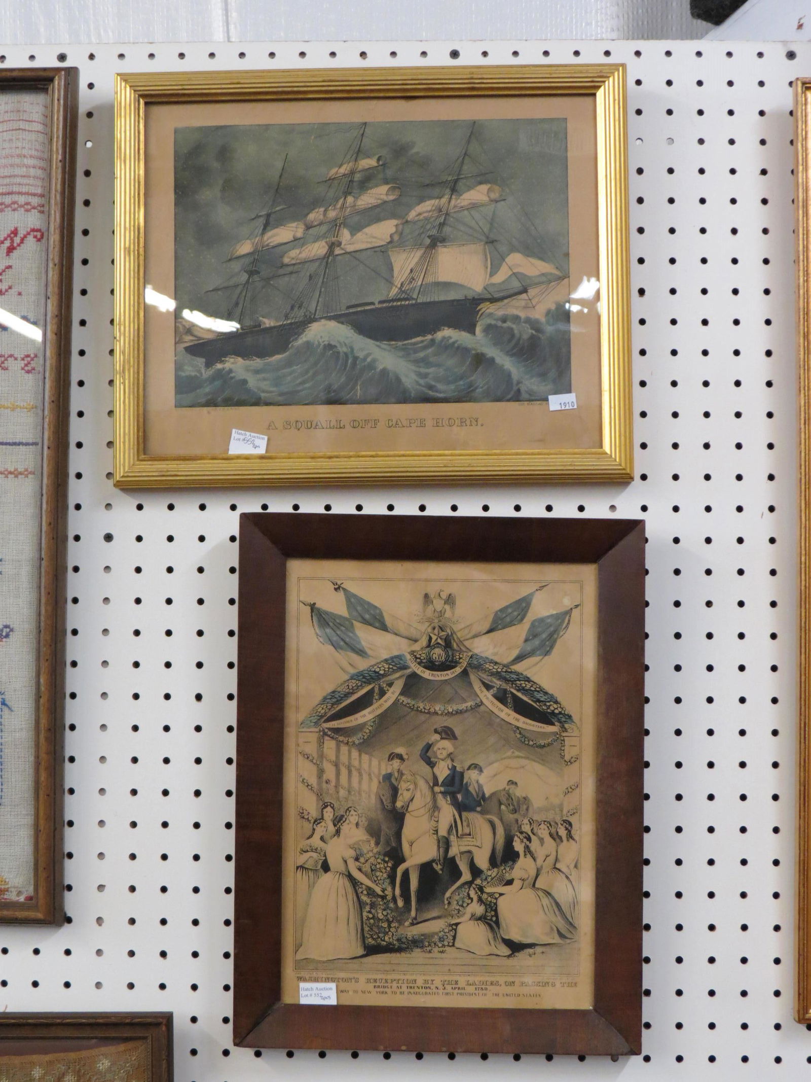 2 Currier & Ives Lithographs, (1 of 3)