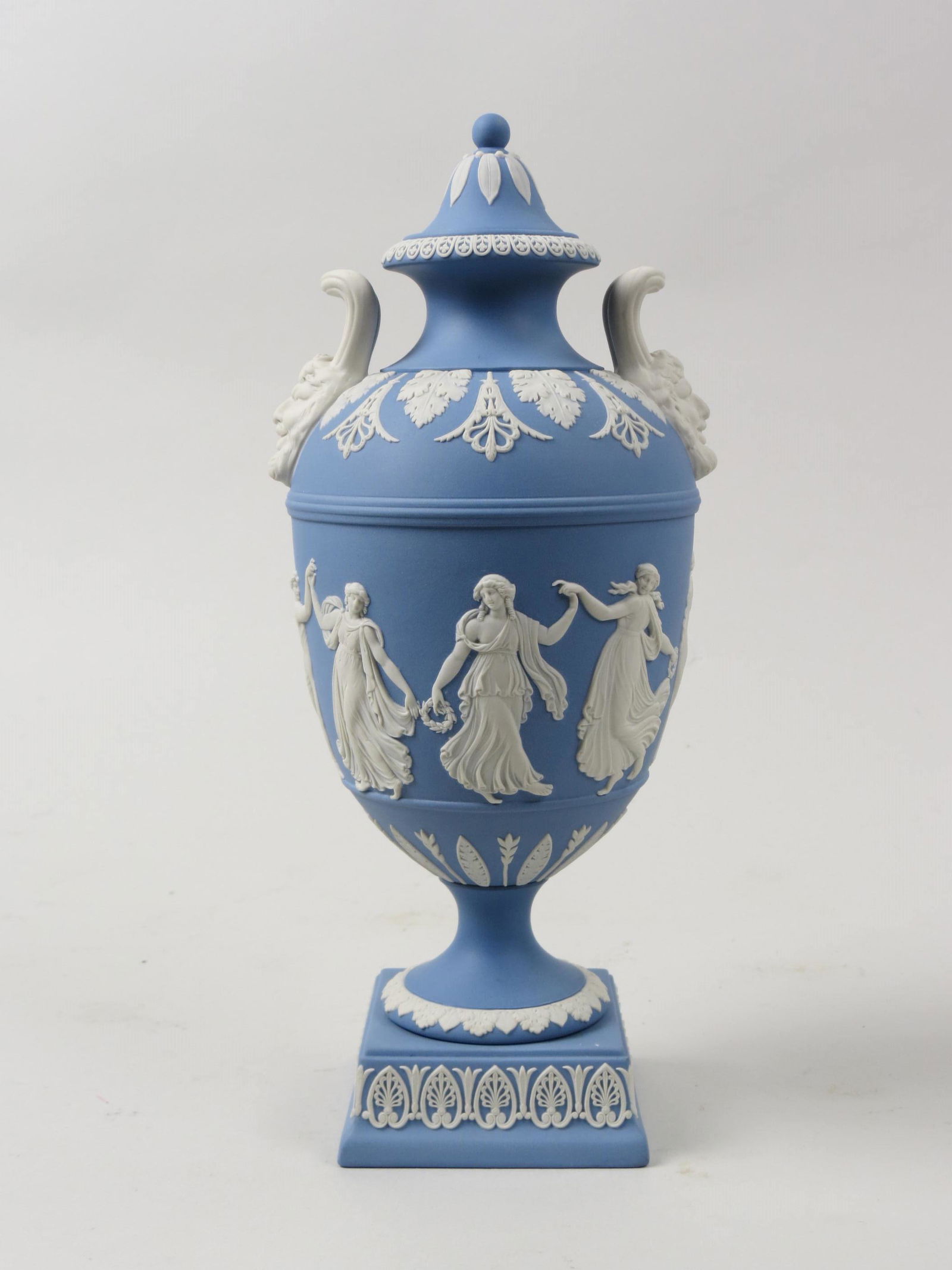 Wedgwood Jasperware "Dancing Hours" Bolted Urn, (1 of 6)