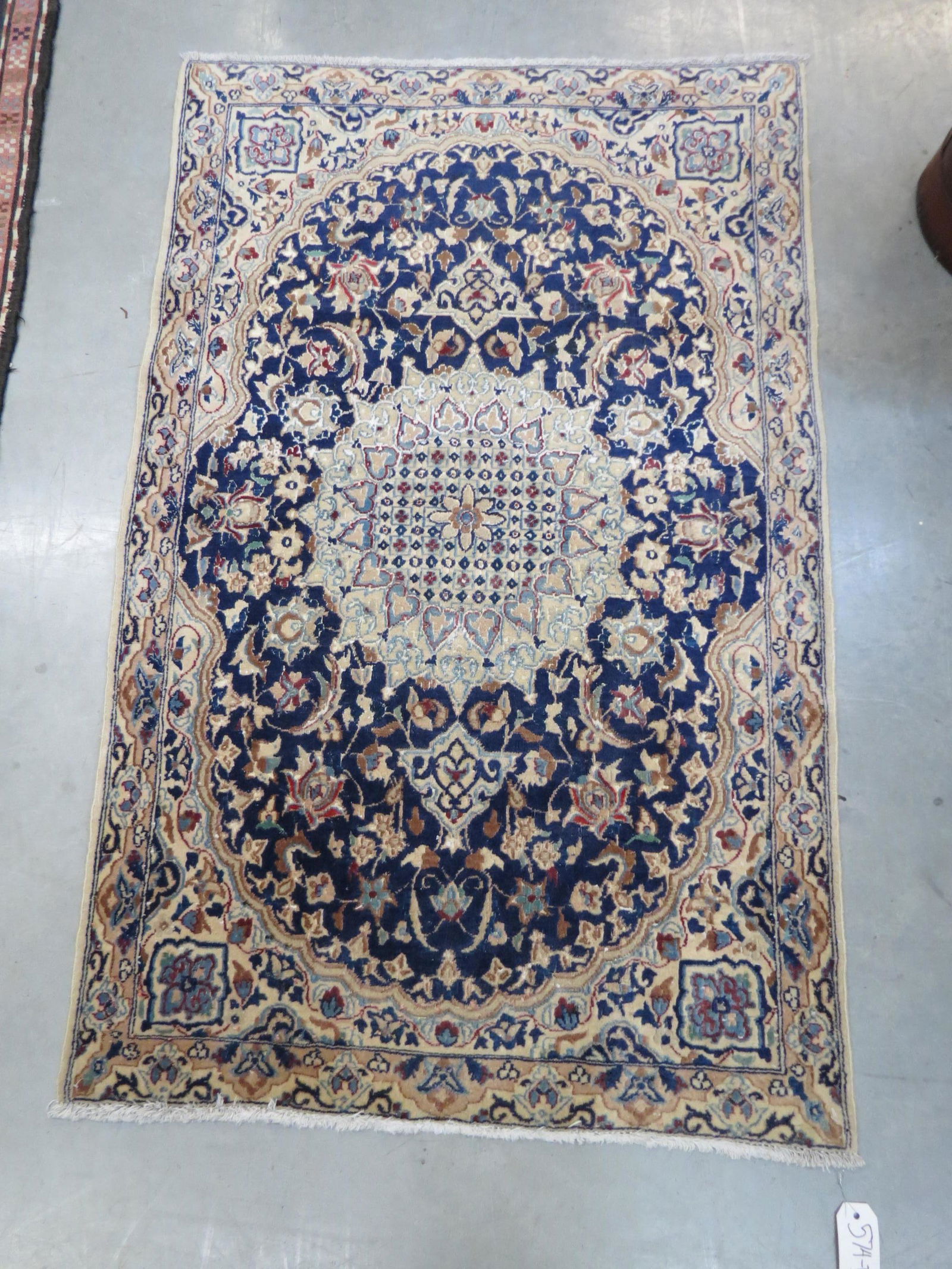 Nain Persian Handmade Rug, (1 of 5)