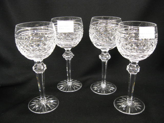 4 Waterford "Castletown" Cut Crystal Wines,