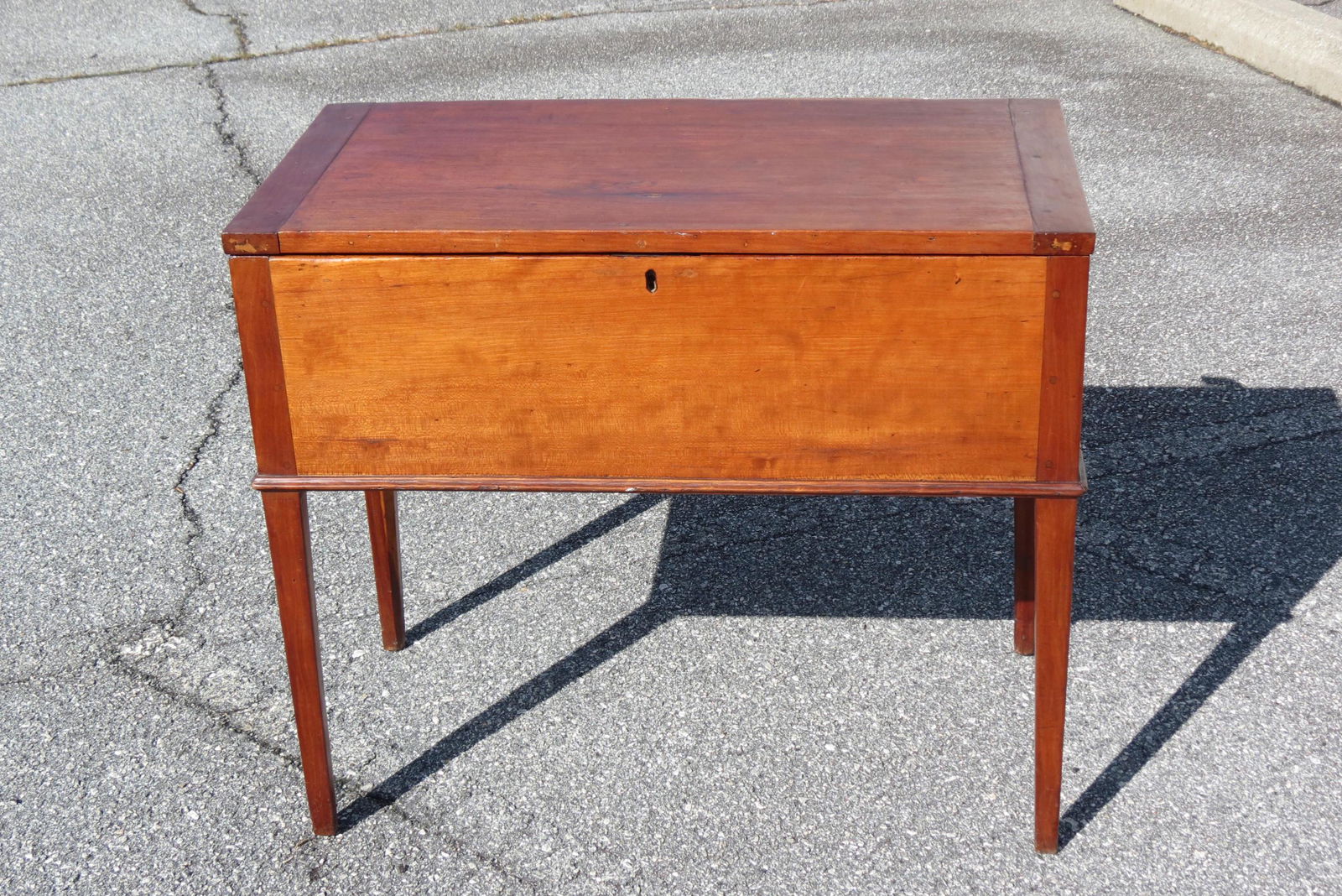 Southern 19th Century Sugar Chest, (1 of 6)