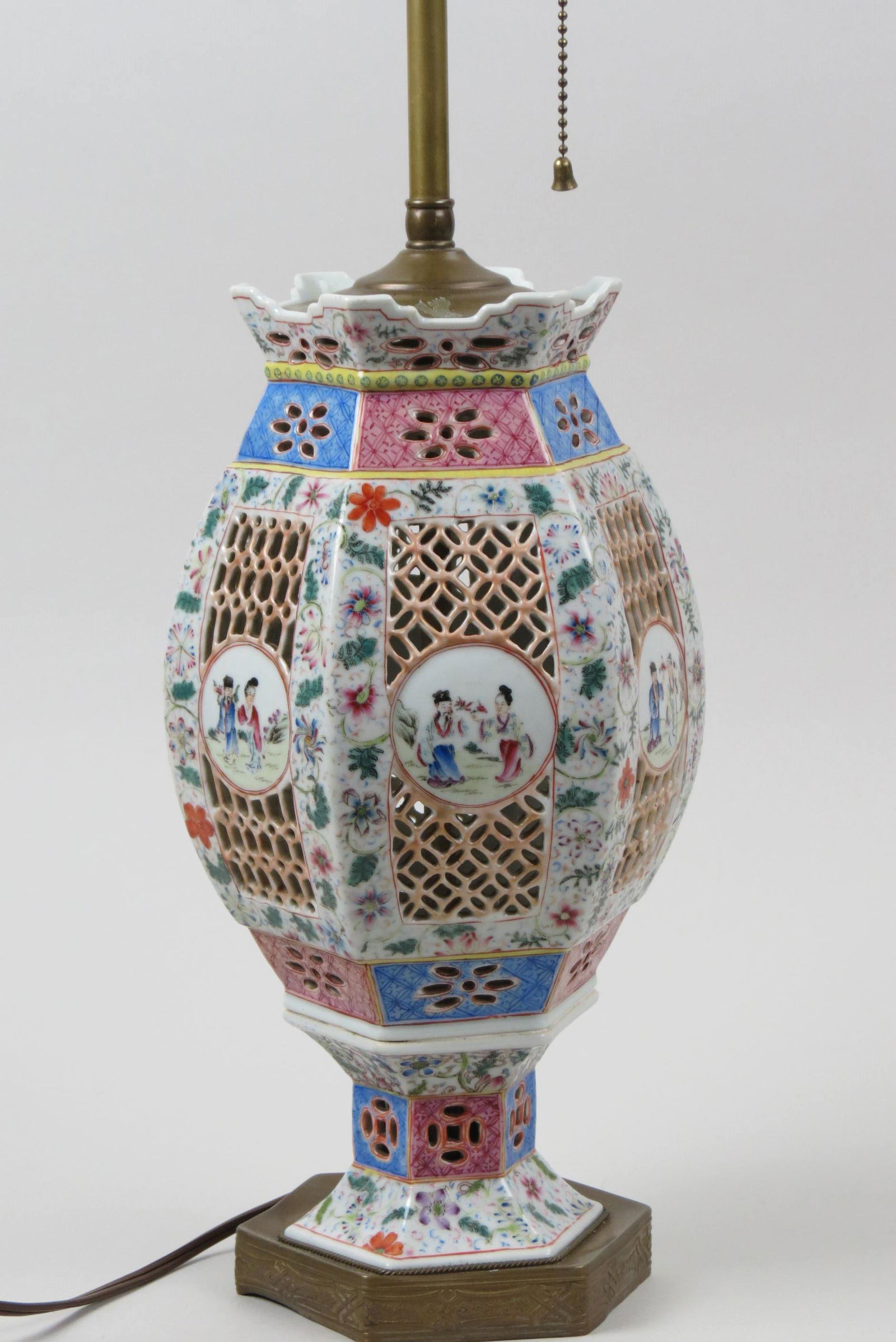 Chinese Porcelain Lantern Lamp, Mar 11, 2023 Richard D. Hatch