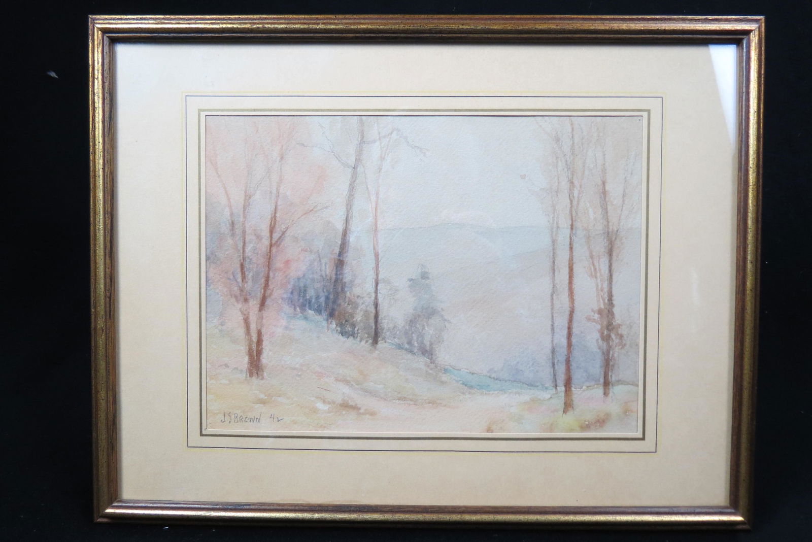 John Sylvan Brown, watercolor, Tryon, N.C. (1 of 5)