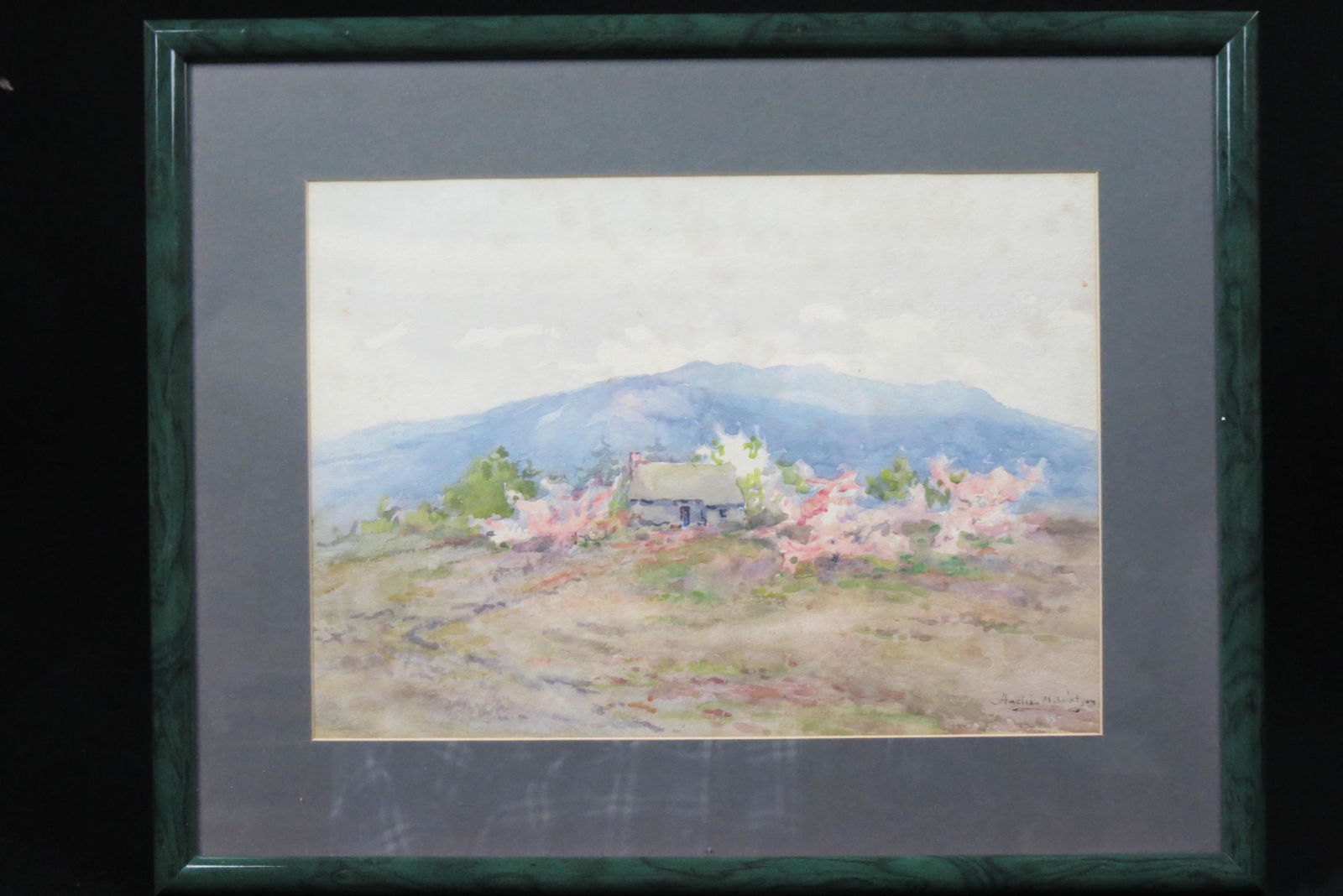 Amelia Montague Watson,  watercolor, Tryon, N.C., (1 of 6)